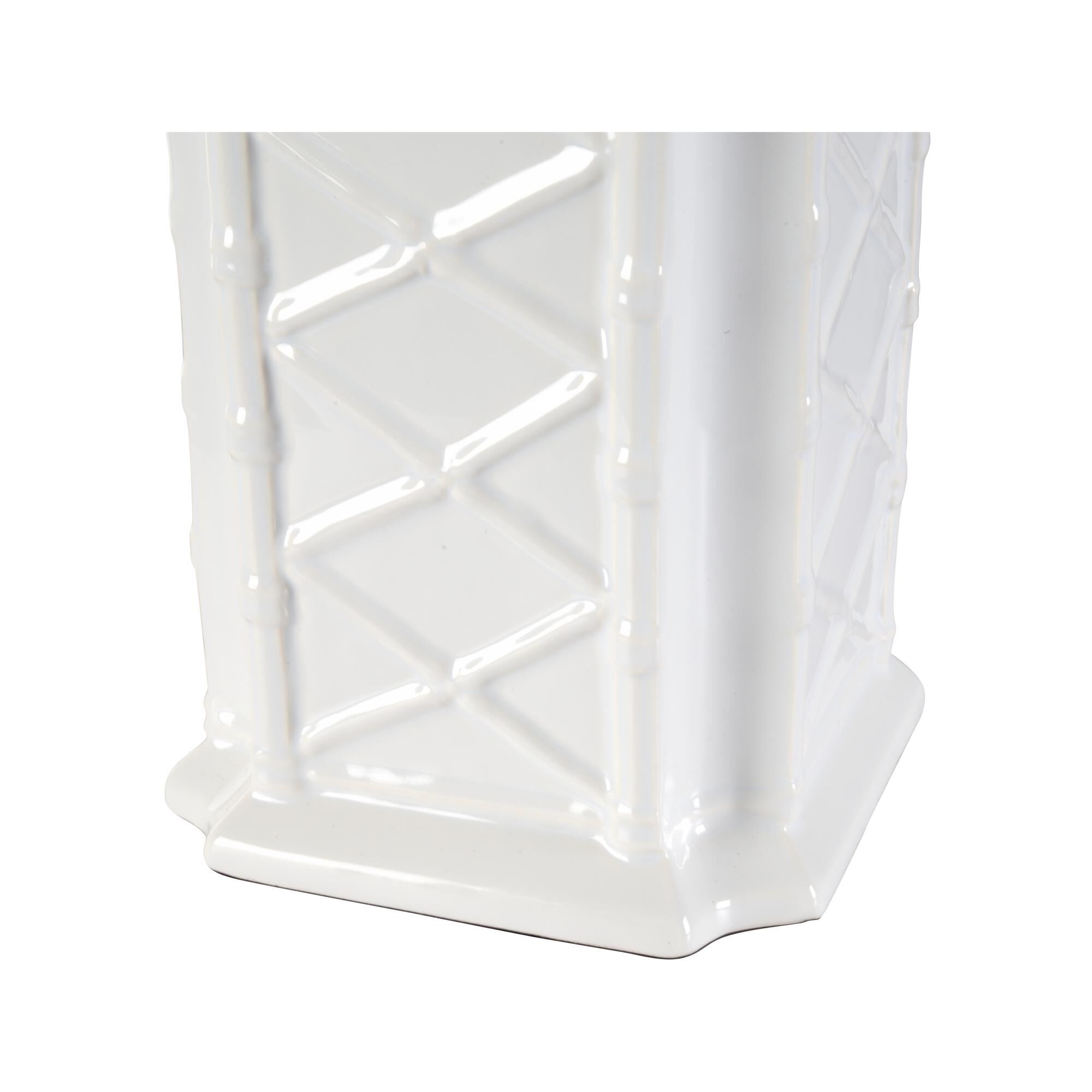 Shown in White and Cream finish and Raffia shade