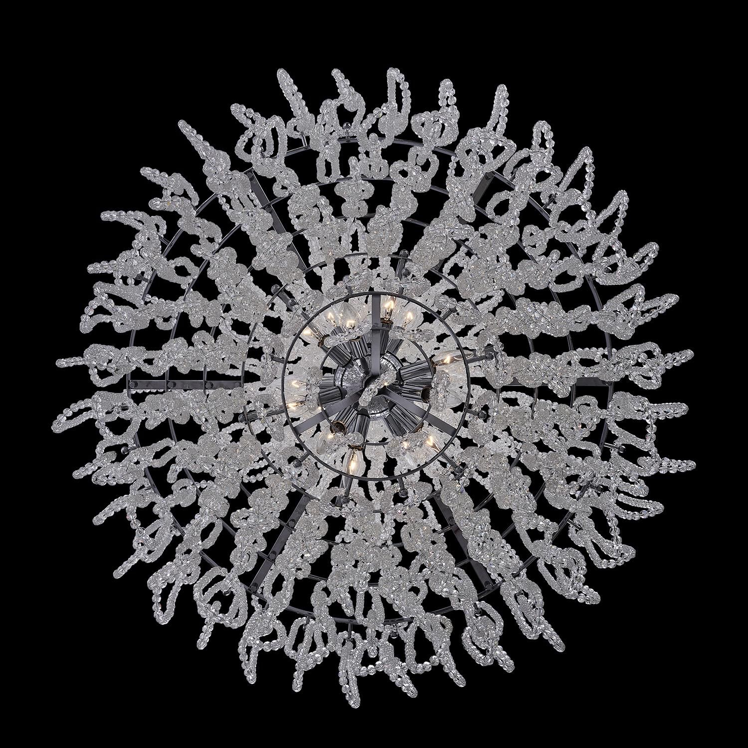 Loop 34 Inch Chandelier by Allegri