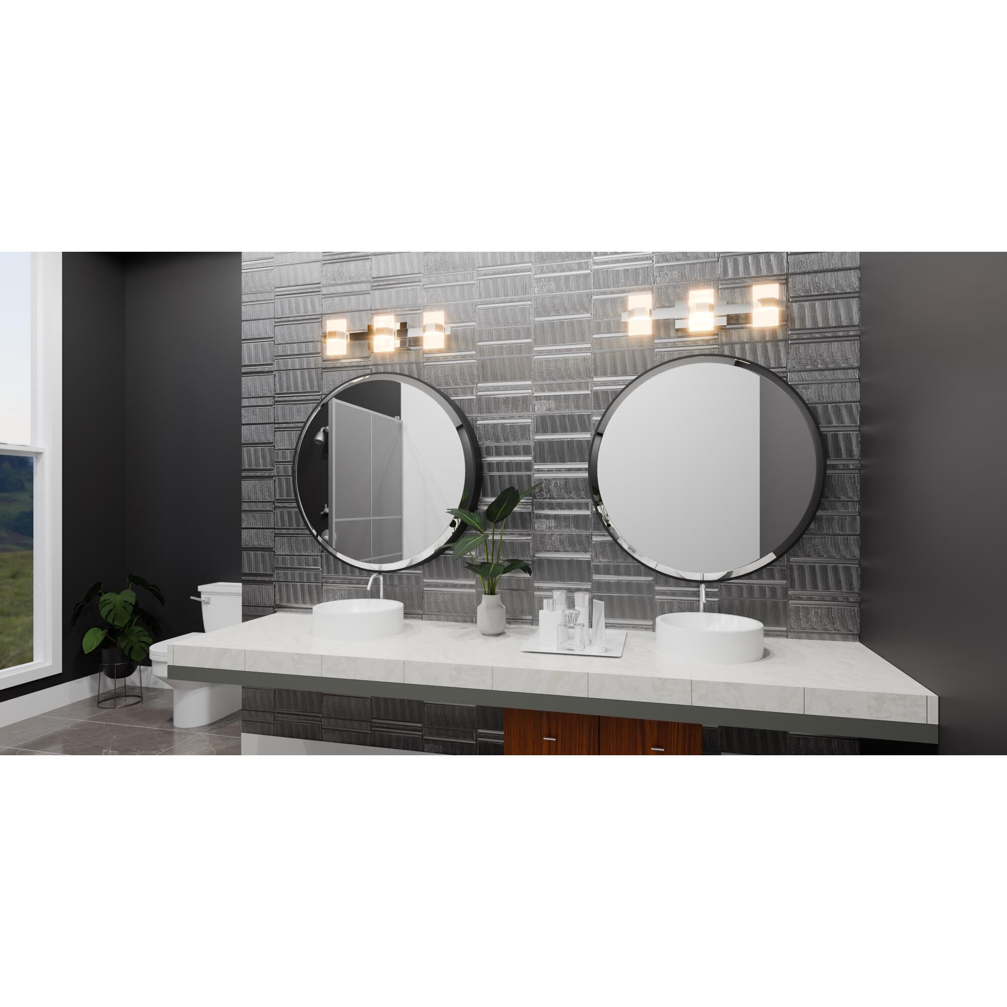 Selena 4 Inch Bath Vanity Light by Quoizel