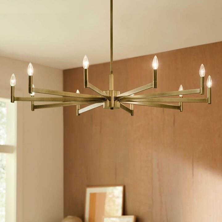 Erzo 10 Light Chandelier by Kichler Lighting