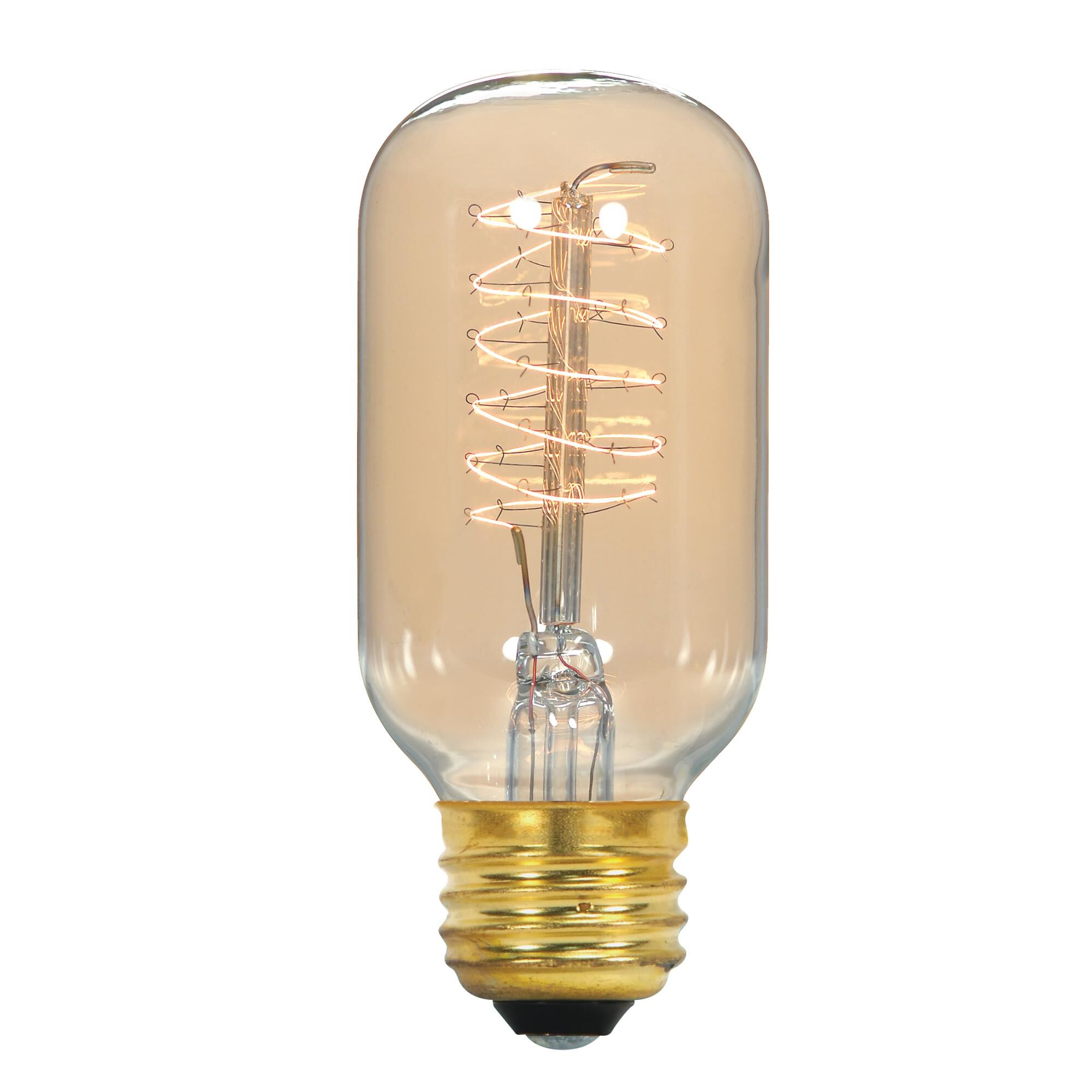 40 Watt T14 Vintage Light Bulb by Satco