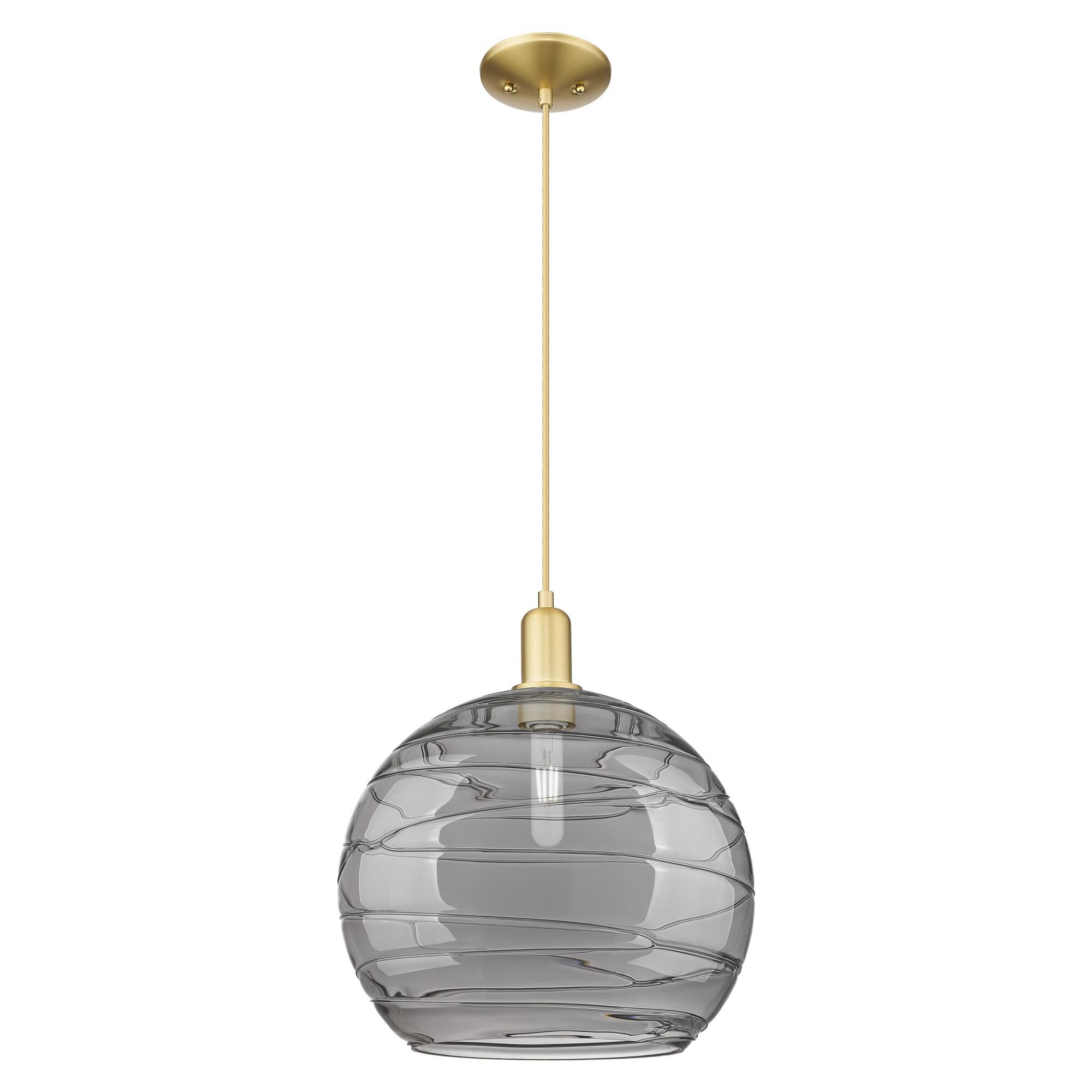 Bruno Marashlian Athens Deco Swirl 14 Inch Large Pendant by Innovations Lighting