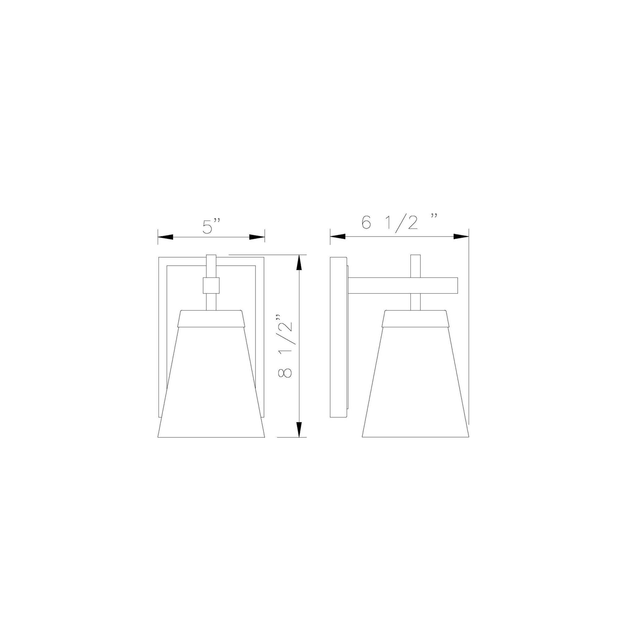 Z-Lite Lauren 8 Inch Wall Sconce