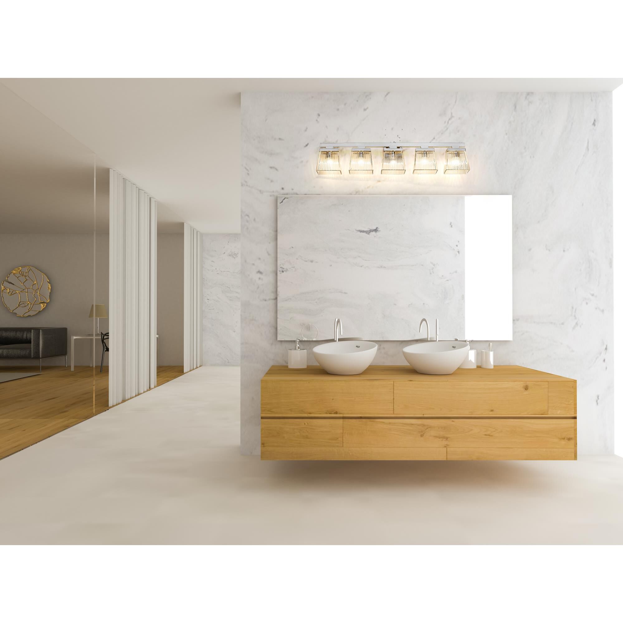 Shown in Brushed Nickel finish