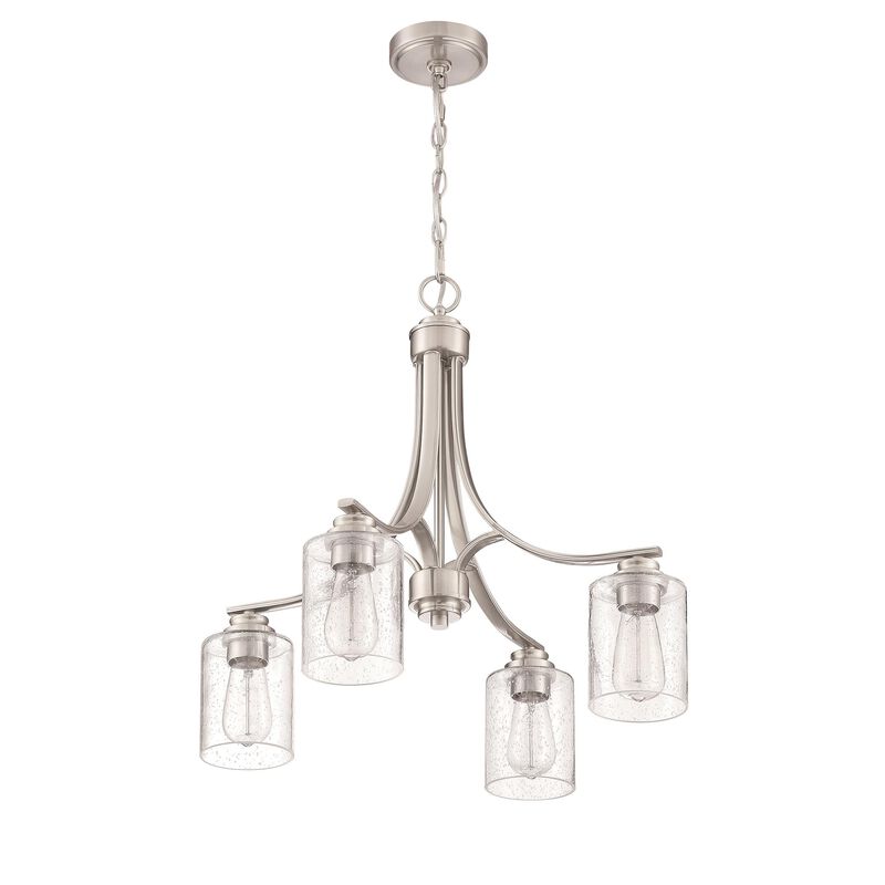 Bolden 23 Inch 4 Light Chandelier by Craftmade