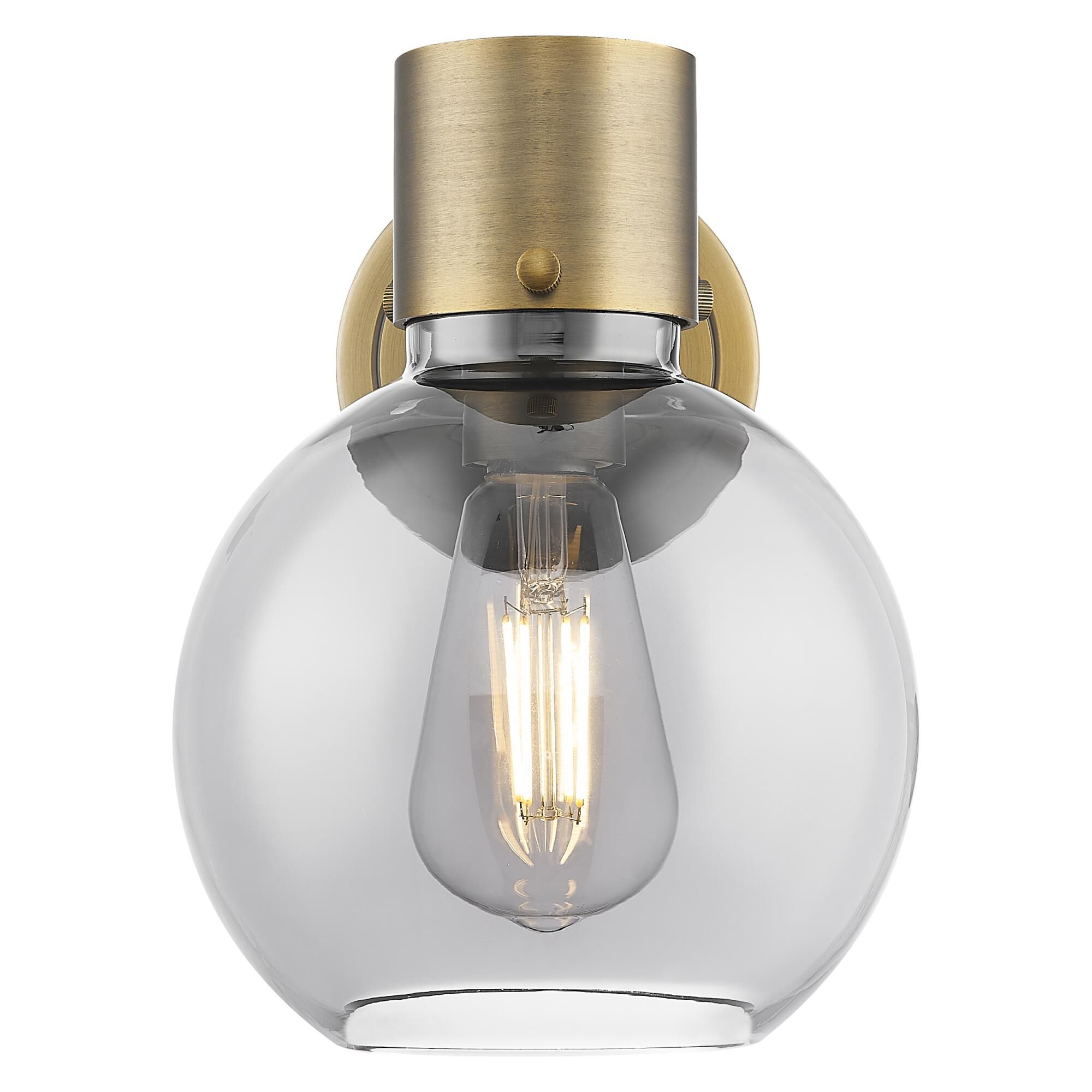 Bruno Marashlian Lawton Sphere 9 Inch Wall Sconce by Innovations Lighting