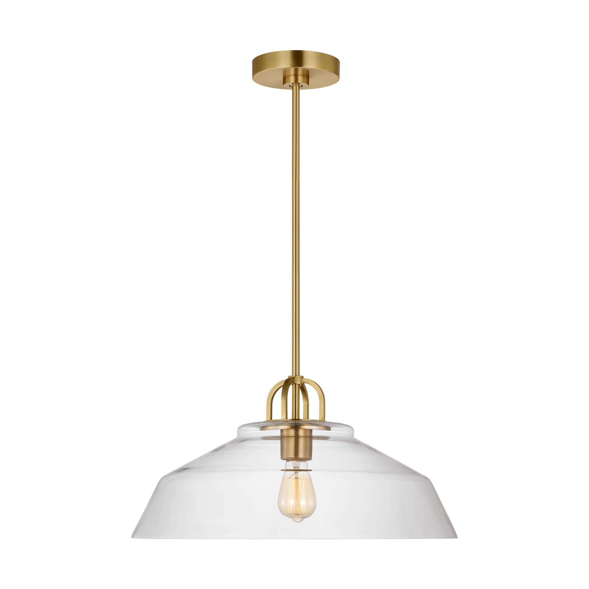 Shown in Satin Brass finish