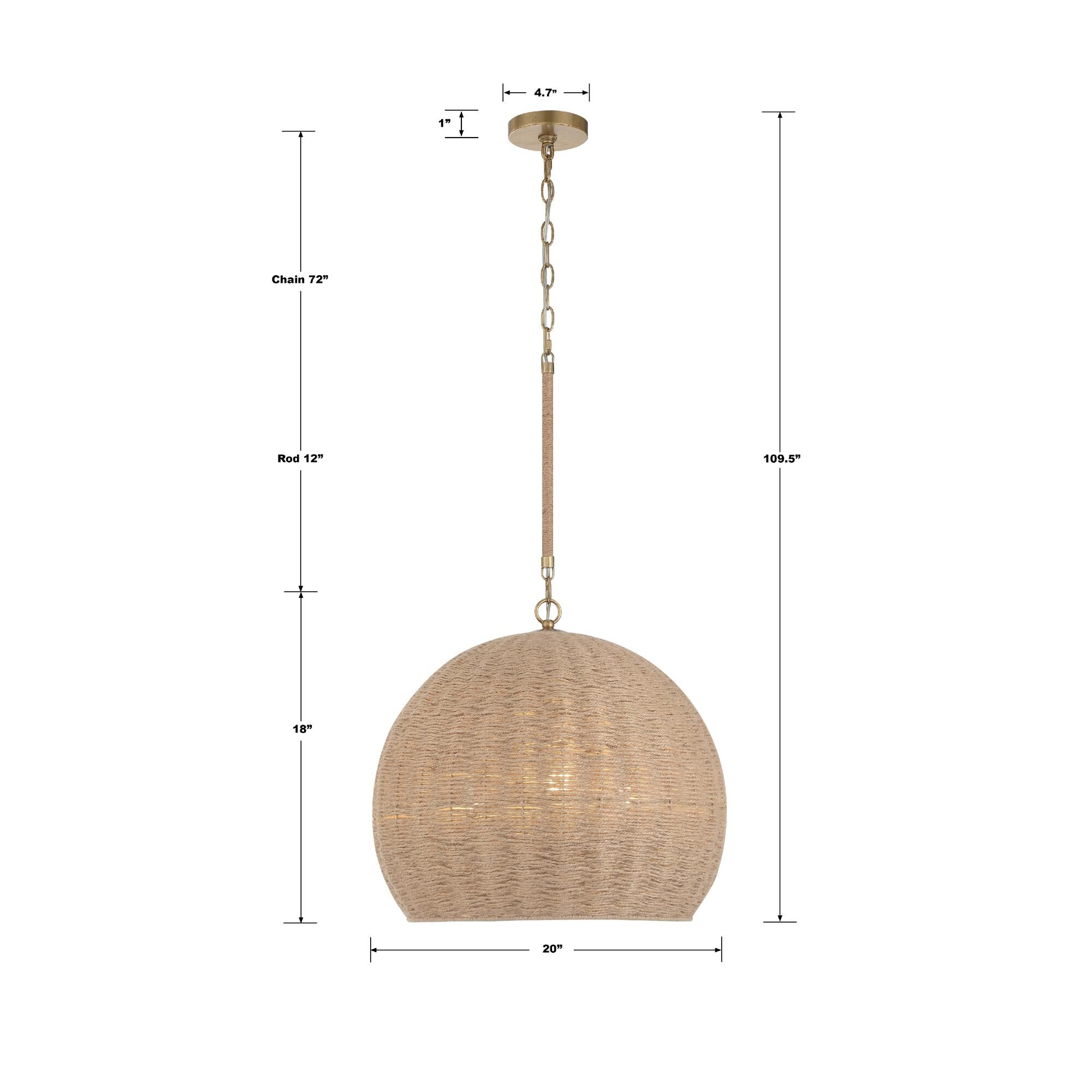 Shown in Soft Gold finish
