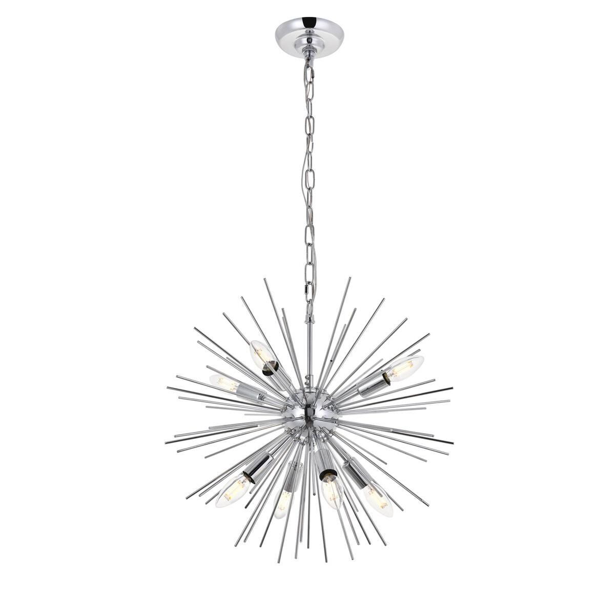 Timber 20 Inch Large Pendant by Elegant Lighting