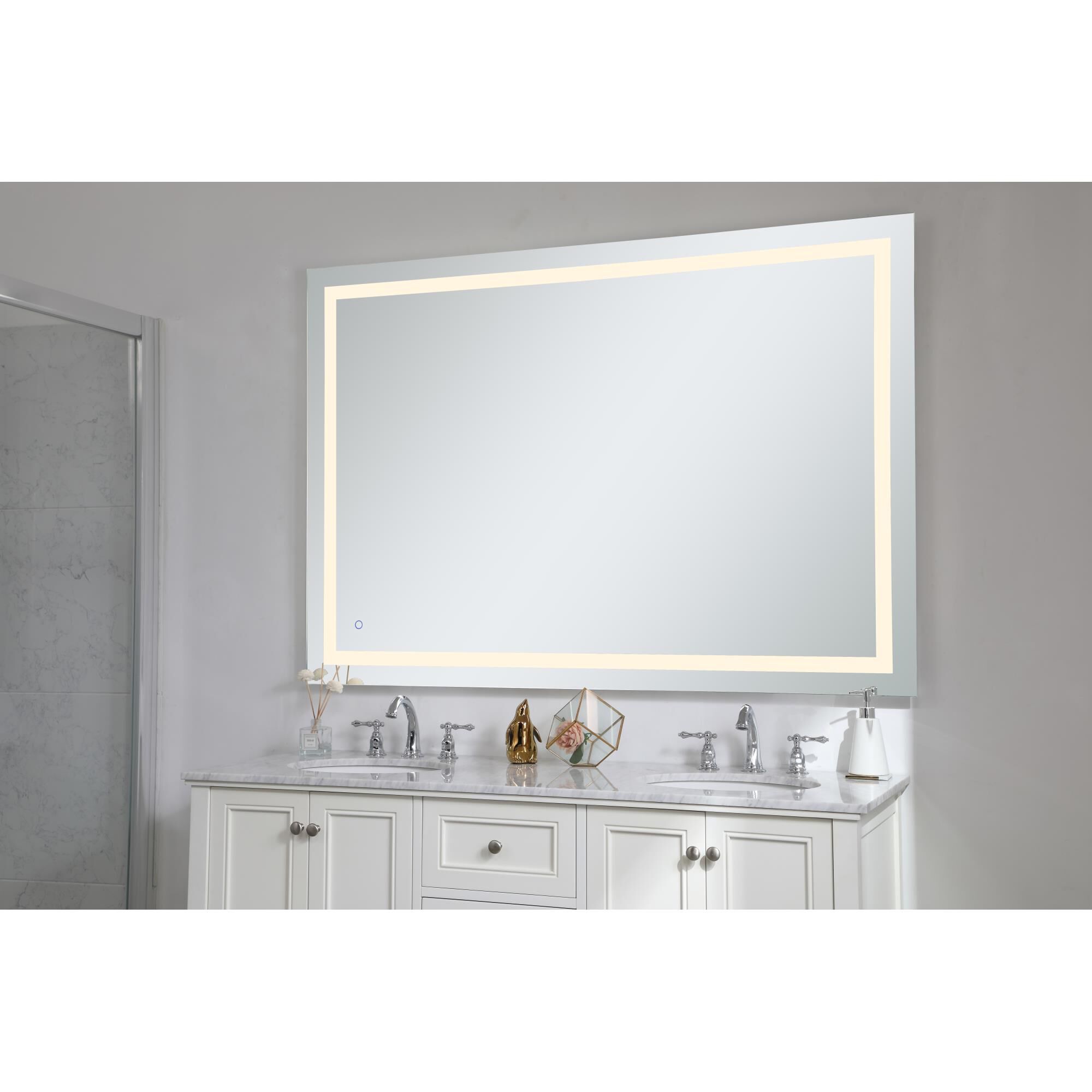 Helios LED Lighted Mirrors by Elegant Decor