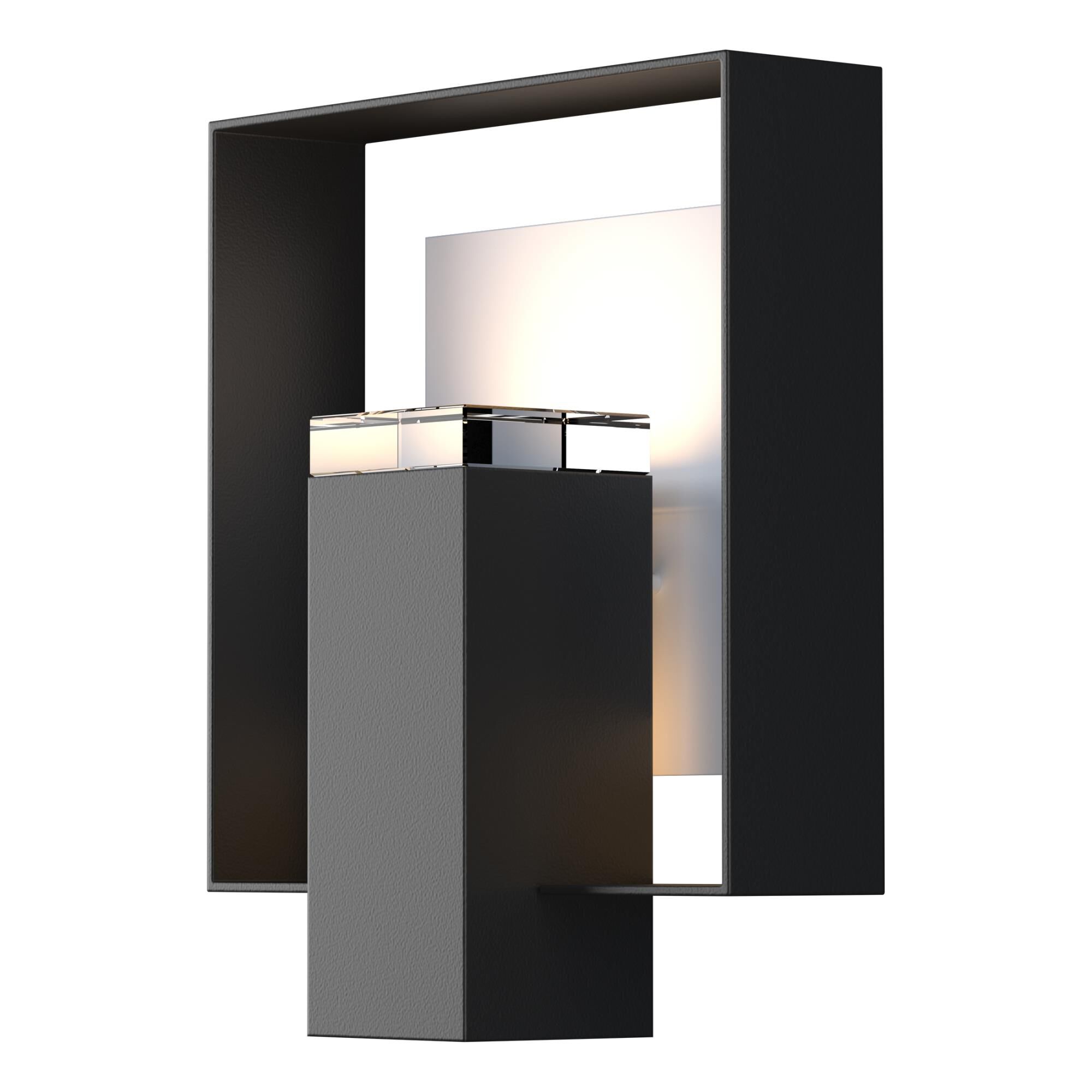 Hubbardton Forge Shadow Box 11 Inch Tall Outdoor Wall Light