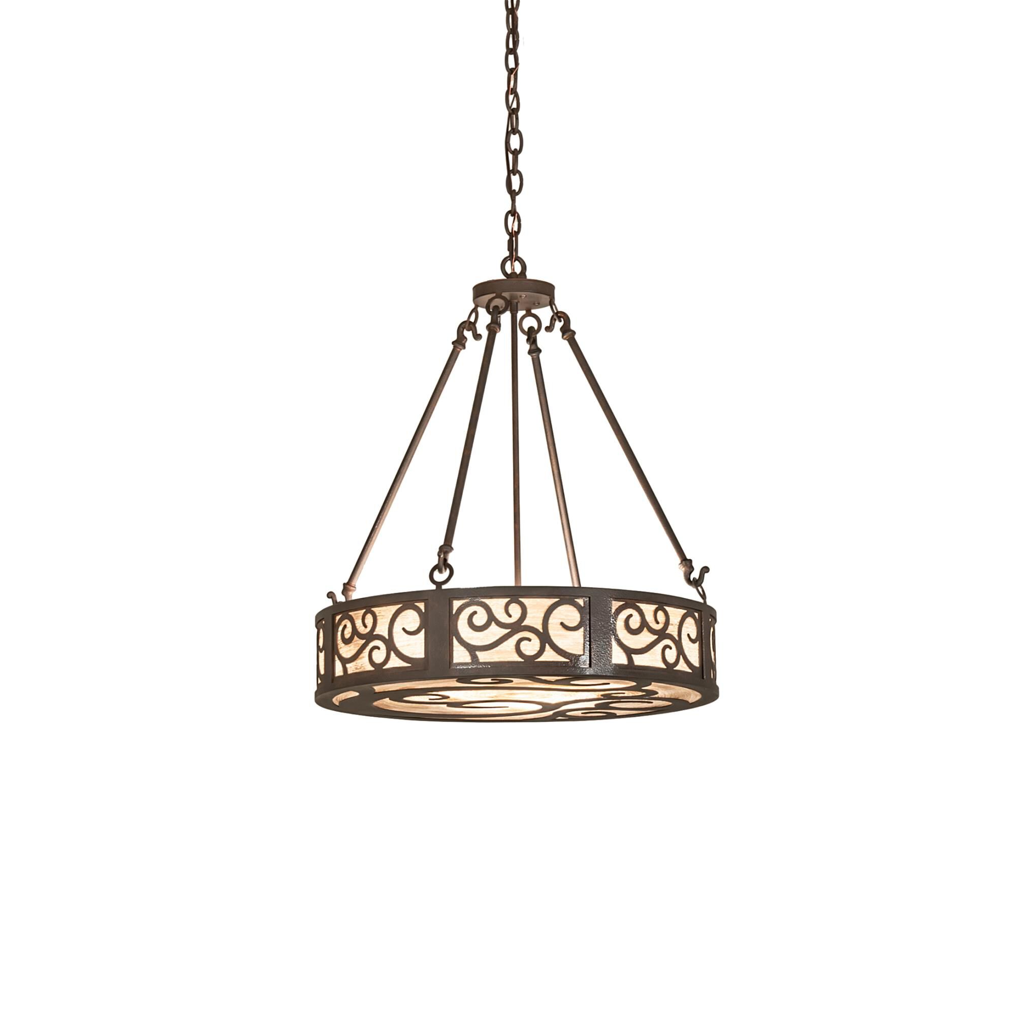 Dean 24 Inch Large Pendant by Meyda Lighting