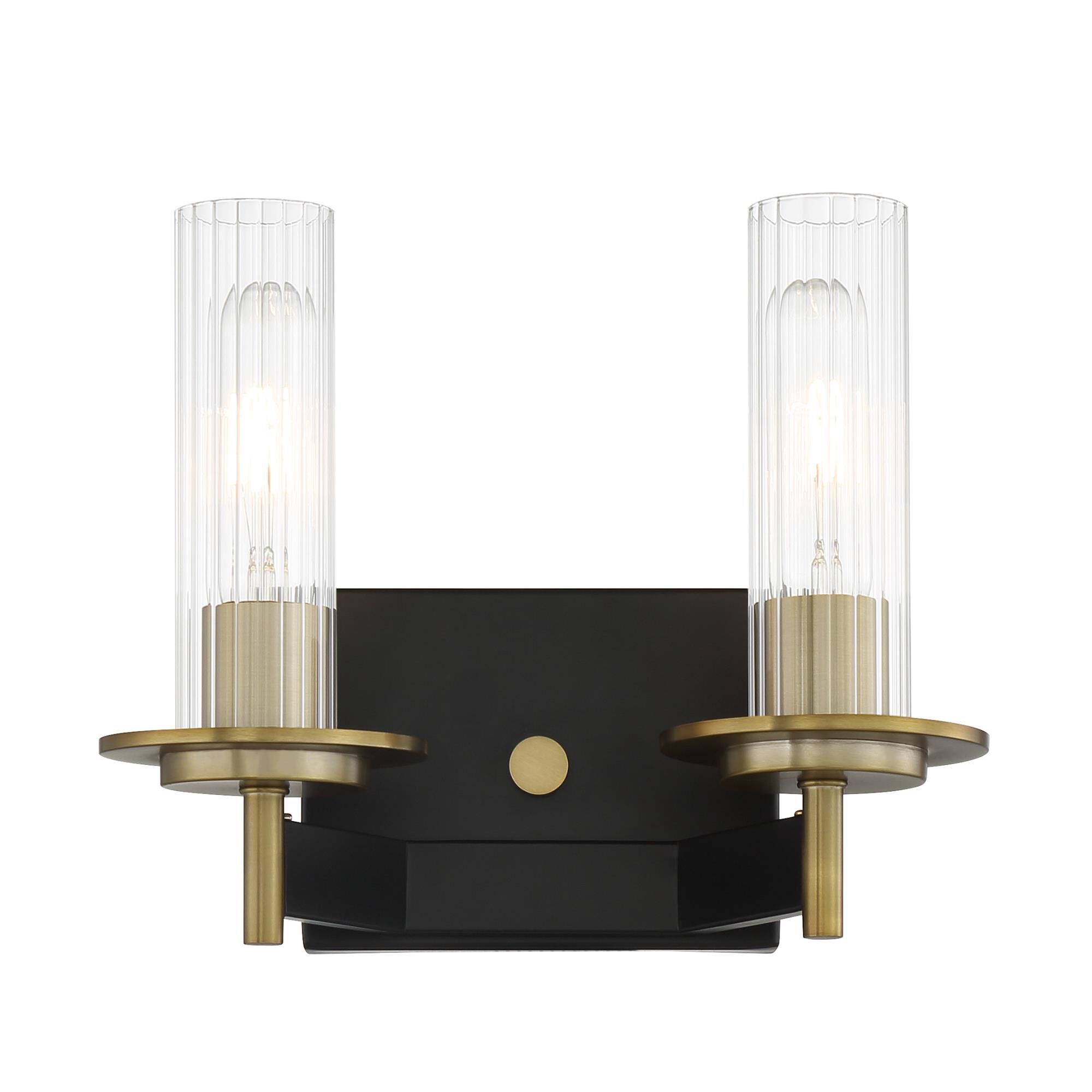 Baldwin Park 11 Inch 2 Light Bath Vanity Light by Minka Lavery