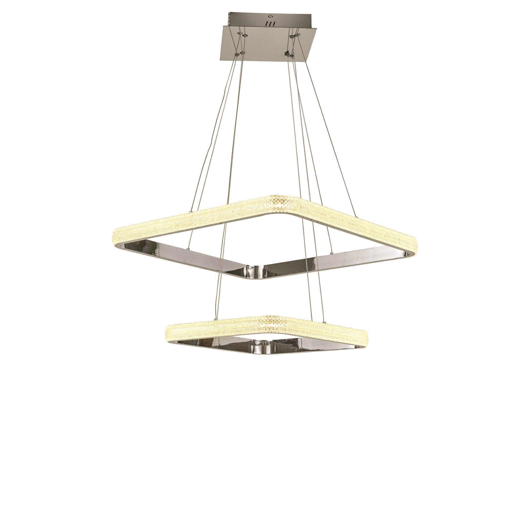 Willow 24 Inch 2 Light LED Chandelier by Thumprints