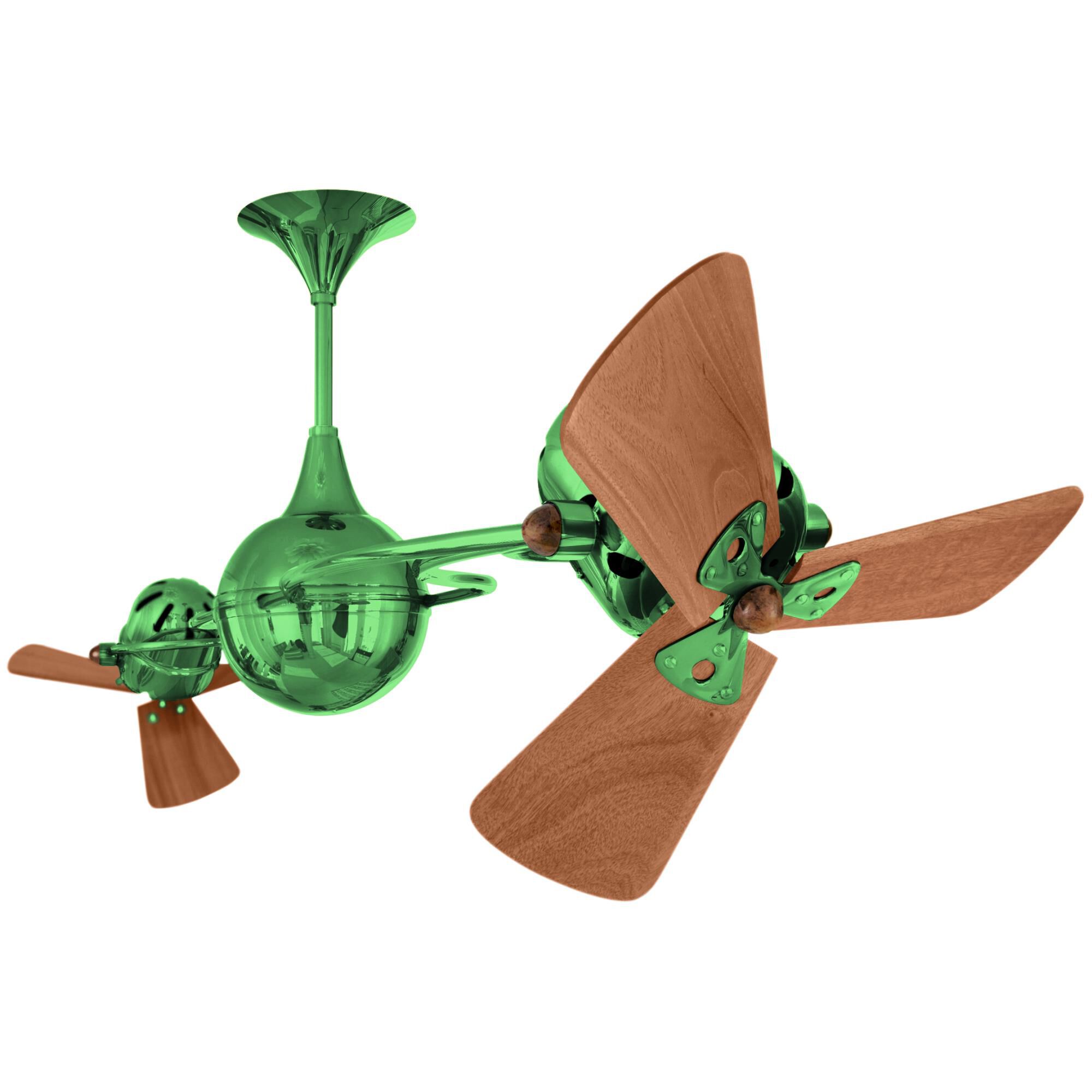 Italo Ventania Oscillating Multi Head Ceiling Fan by Matthews Fan Company