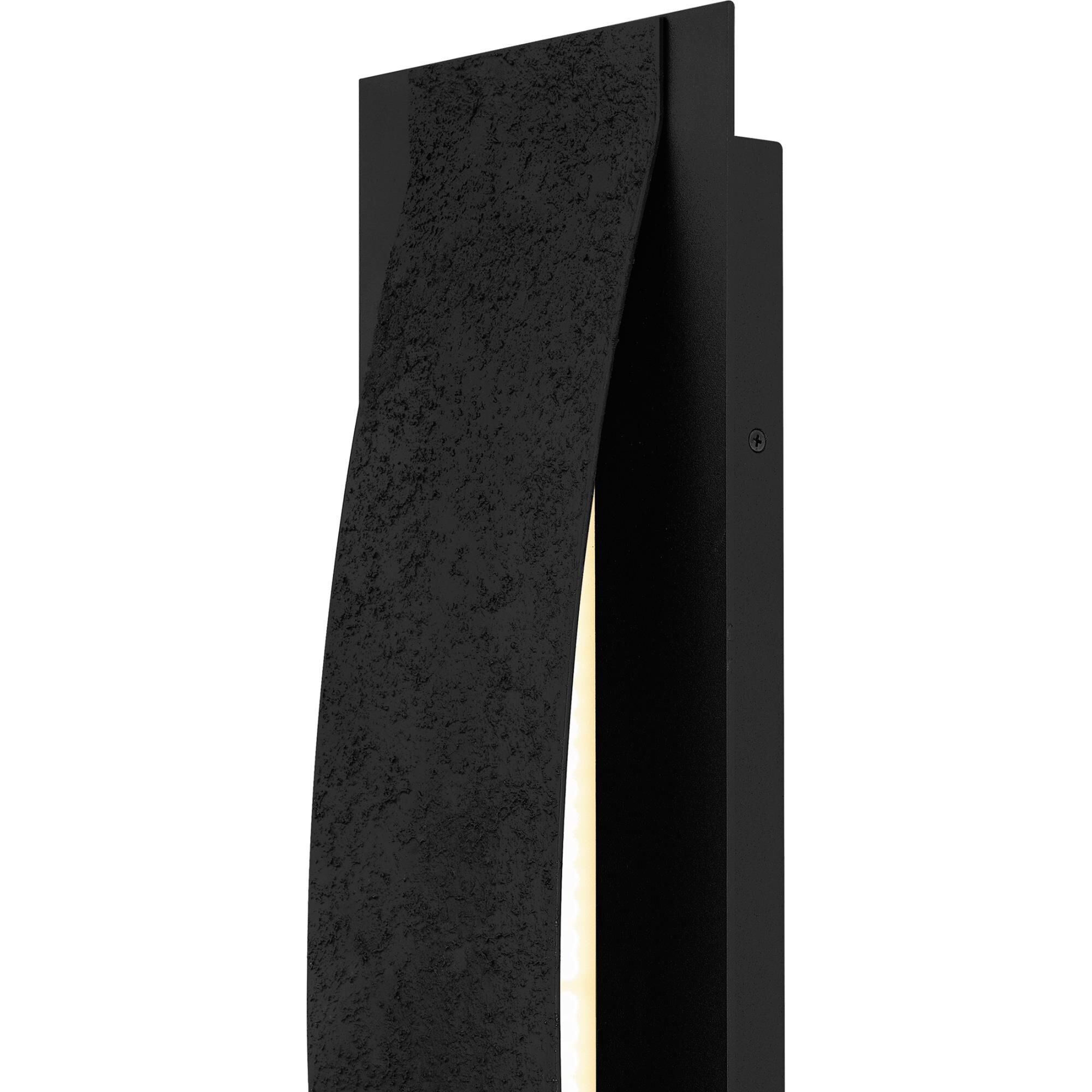 Onyx 7 Inch Outdoor Wall Light by Quoizel