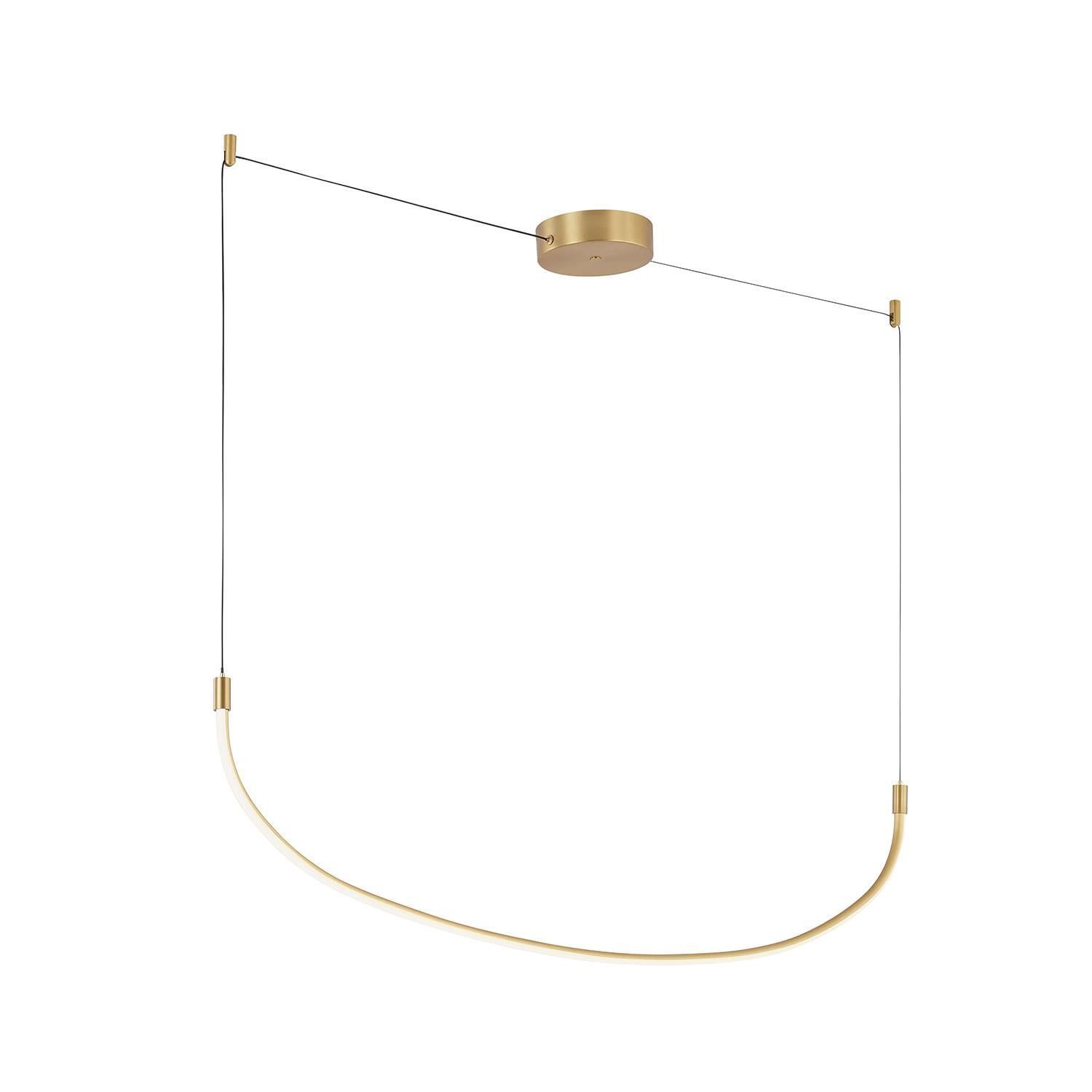 Ryan Pauly Talis 37 Inch Linear Suspension Light by Kuzco Lighting