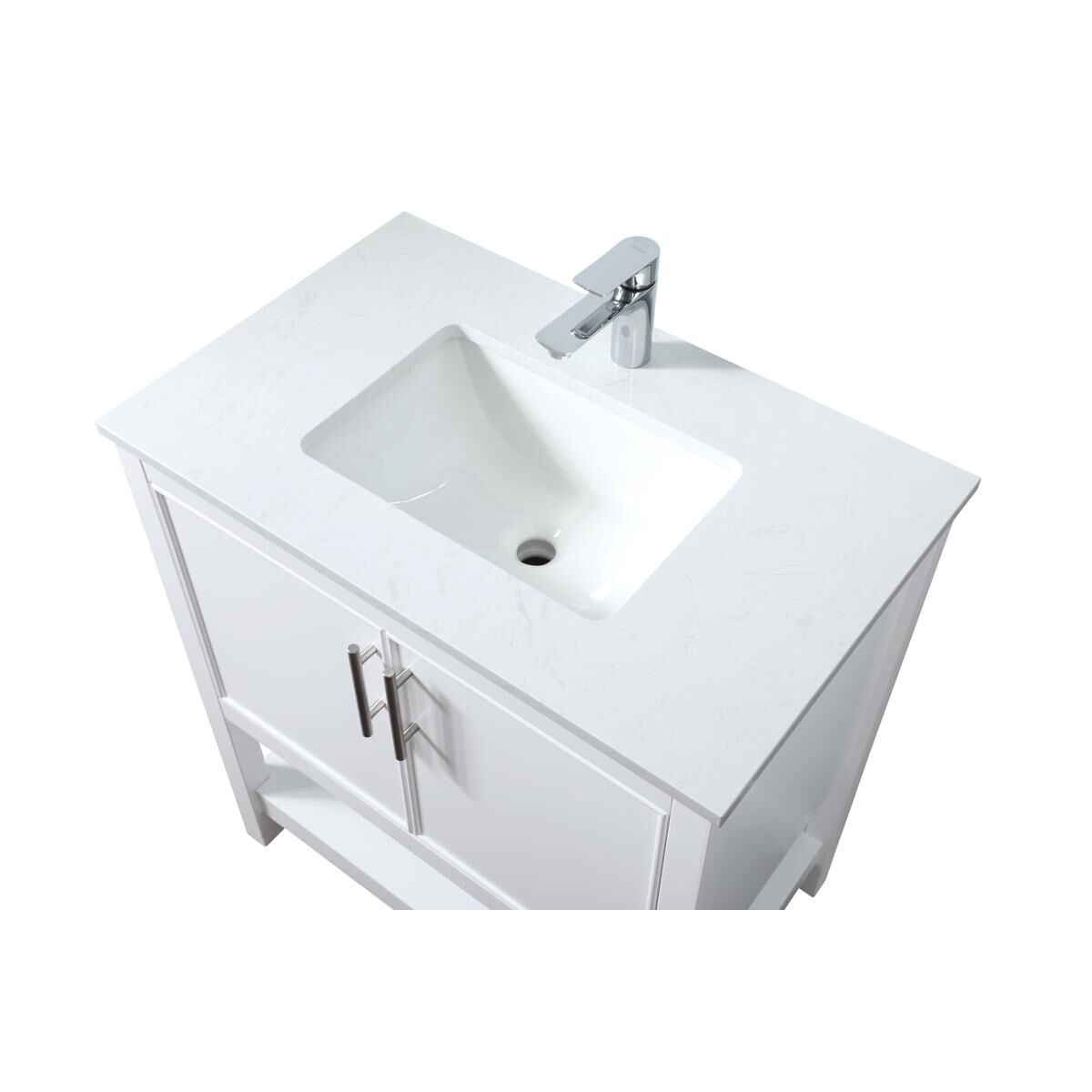 Everett 30 Inch Bath Vanity by Elegant Decor
