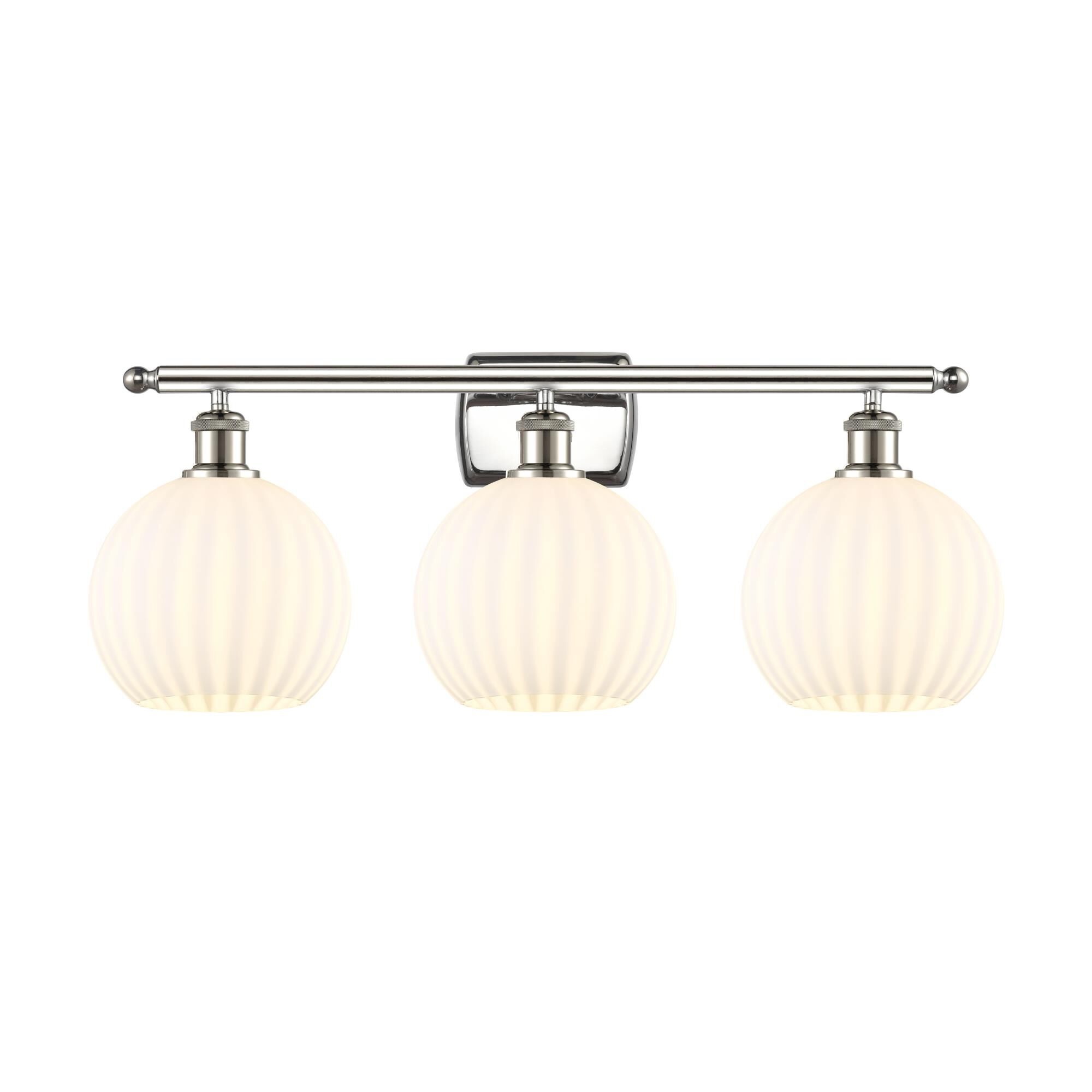 Bruno Marashlian White Venetian 28 Inch Bath Vanity Light by Innovations Lighting