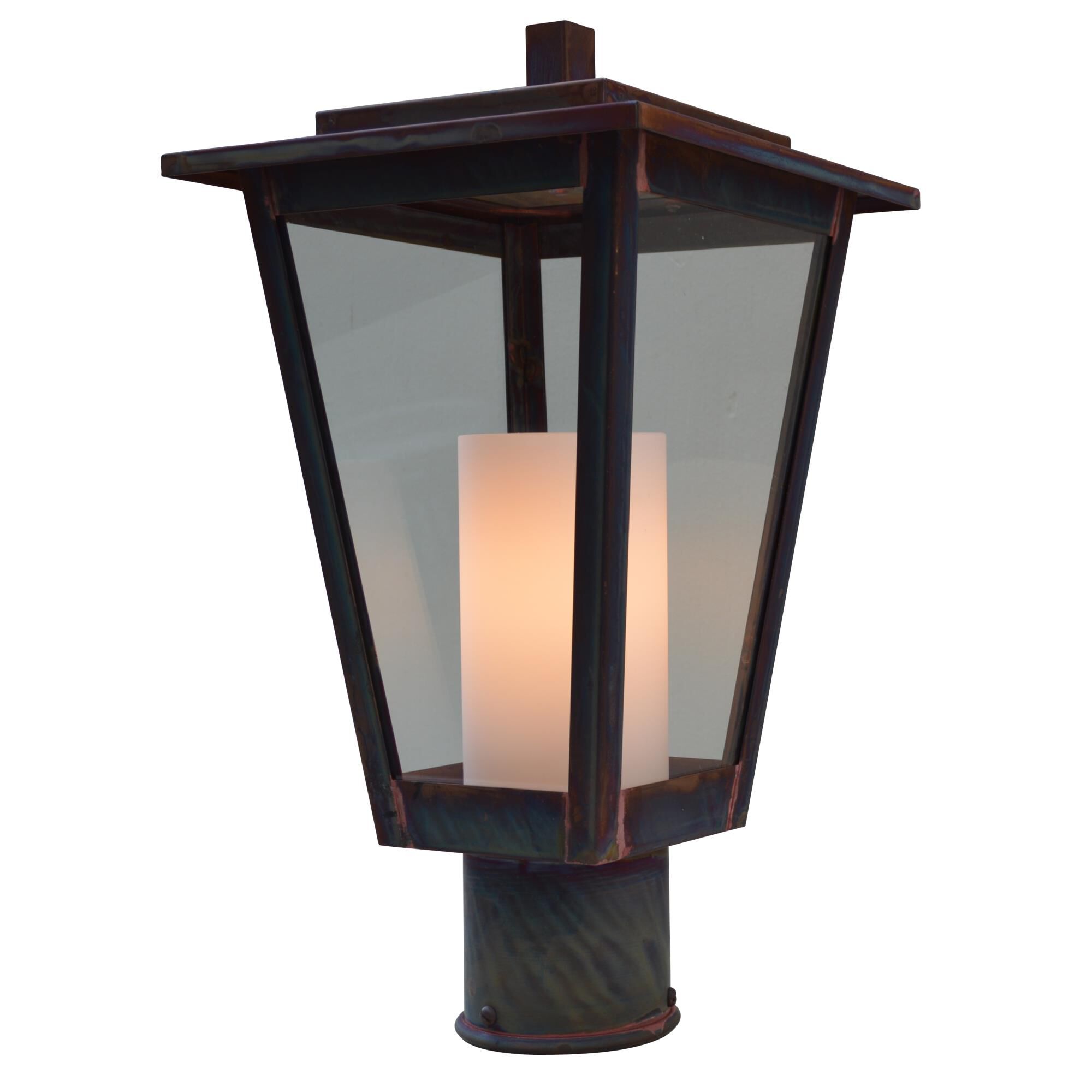 Brighton 12 Inch Tall 1 Light Outdoor Post Lamp | Capitol Lighting