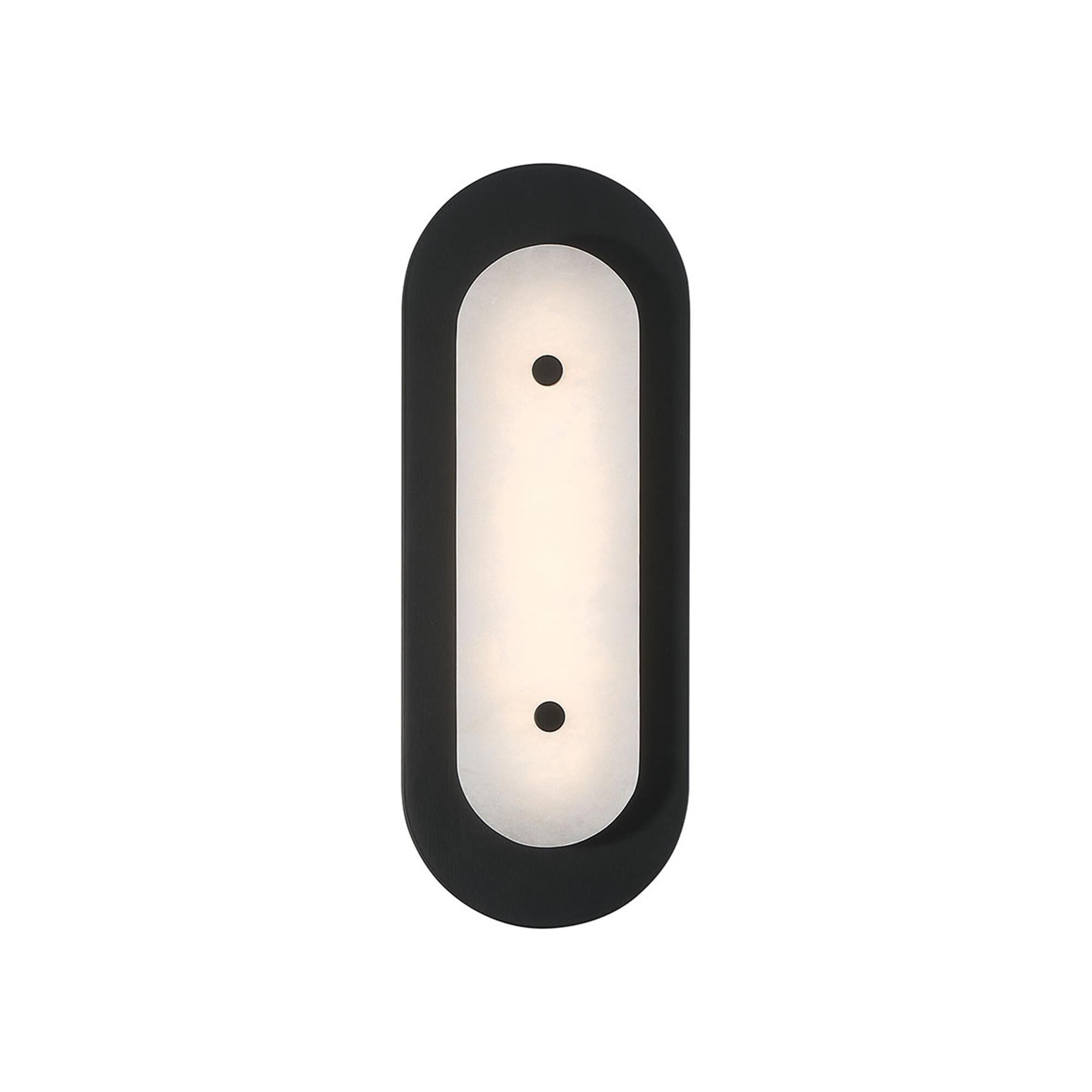 Shown in Black finish and Alabaster glass