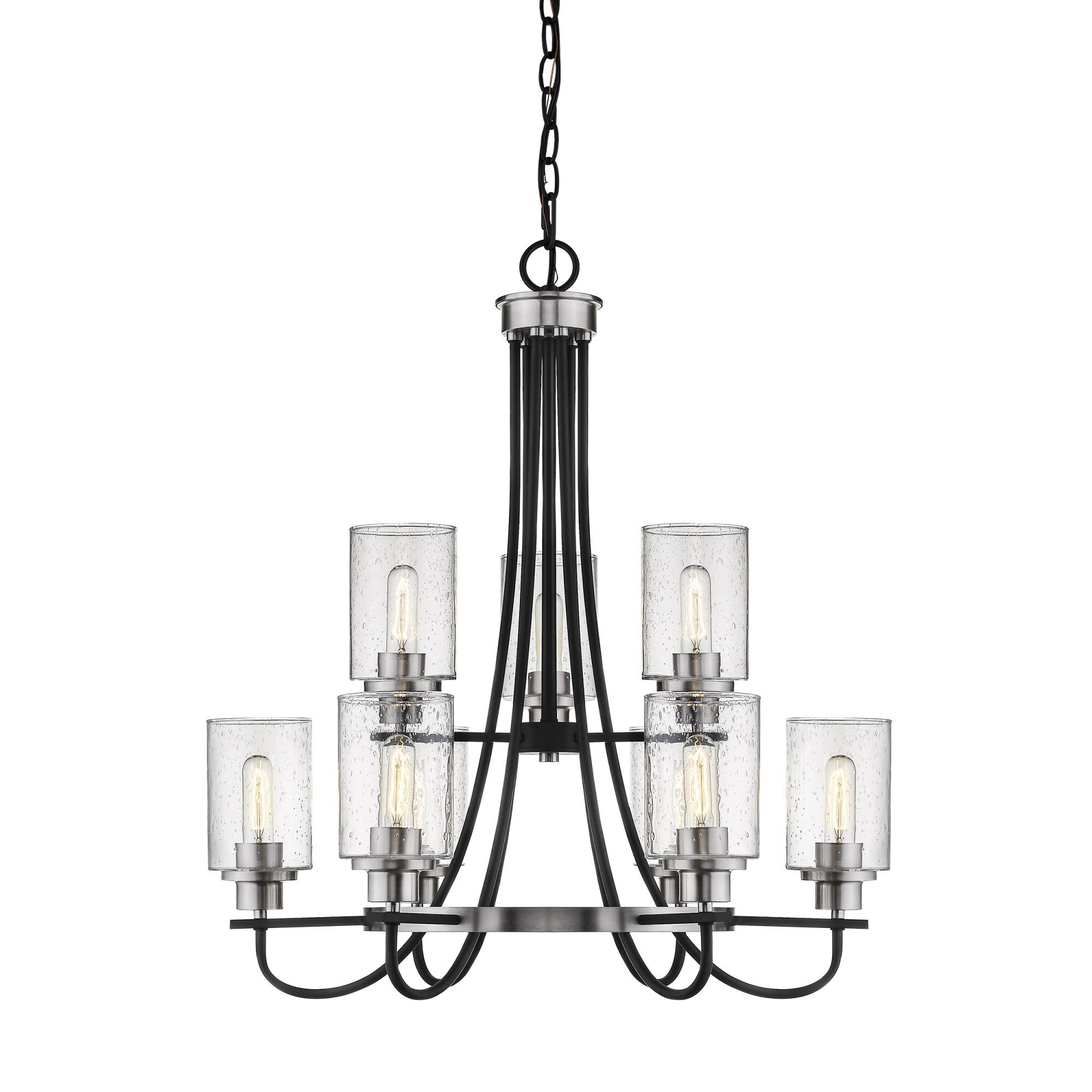 Clifton 28 Inch 9 Light Chandelier by Millennium Lighting