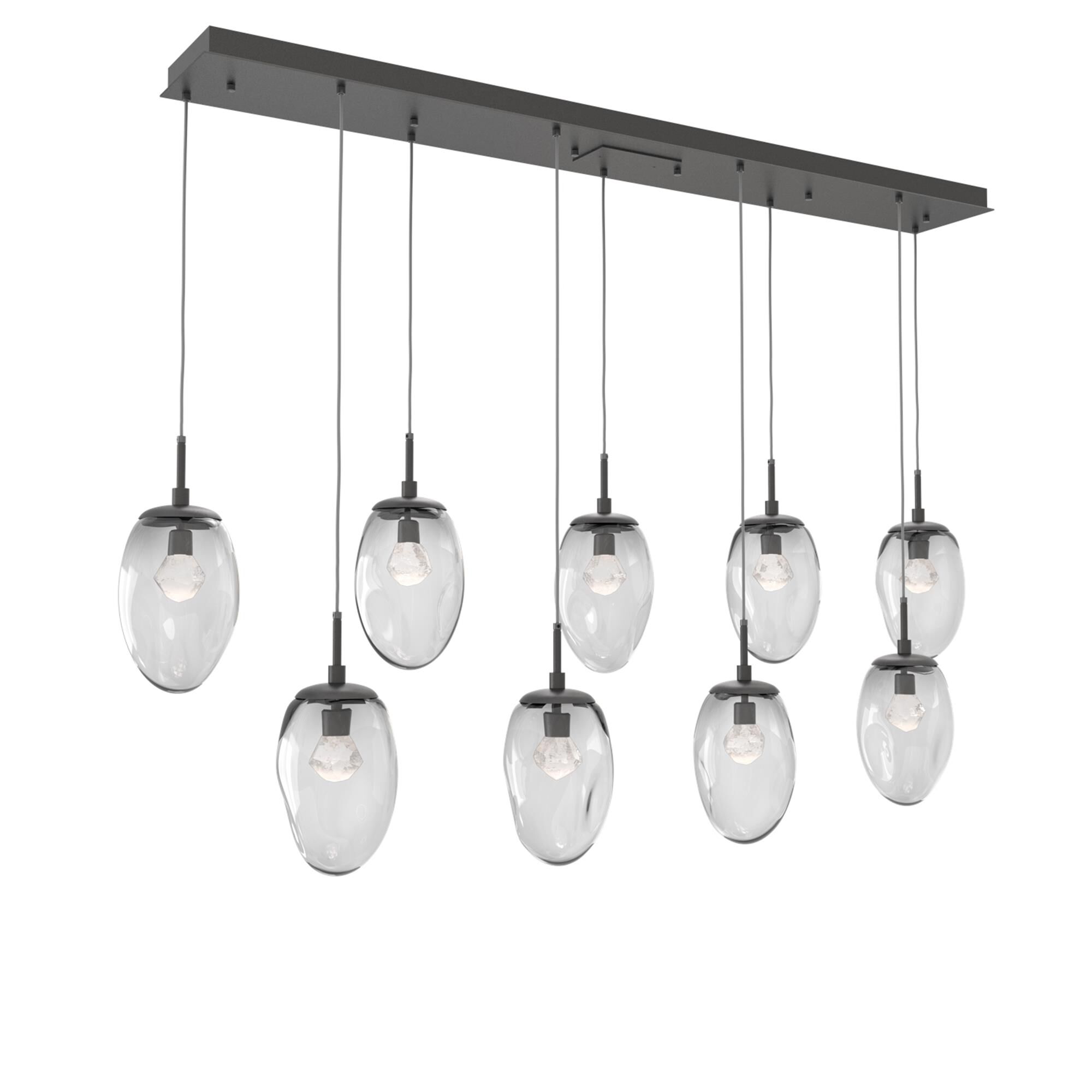 Shown in Graphite finish and Zircon Inner And Clear Outer glass