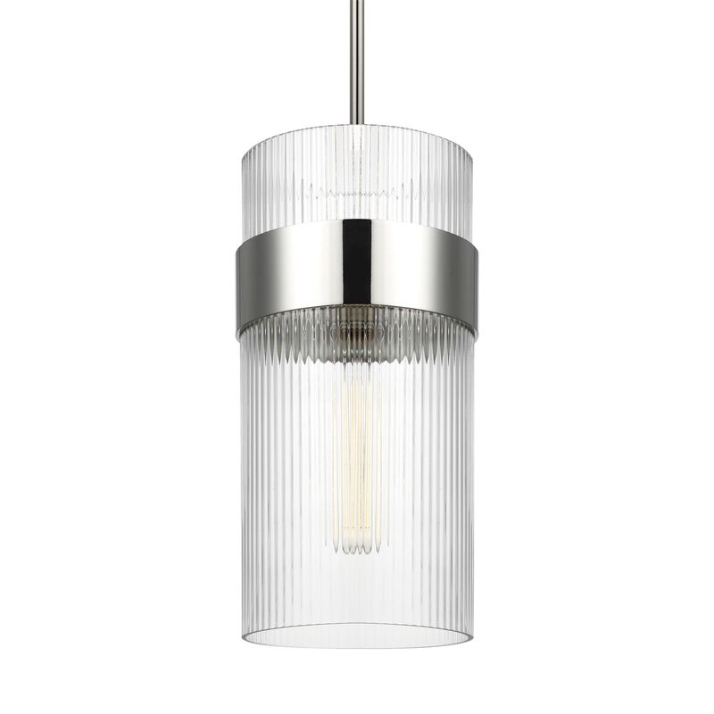 Chapman & Myers Geneva 14 Inch Mini Pendant by Visual Comfort Studio