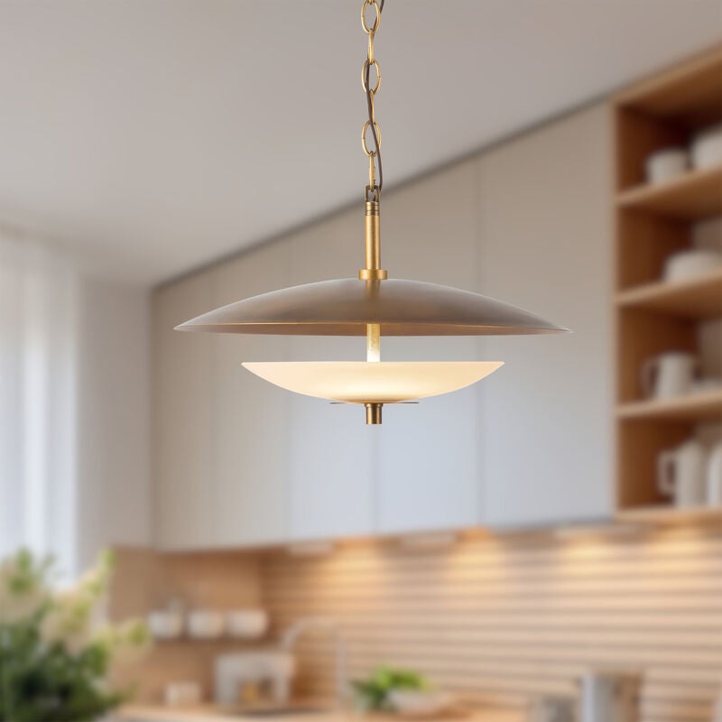 Peyton Fox Prescott Small Pendant Light by Alora Lighting