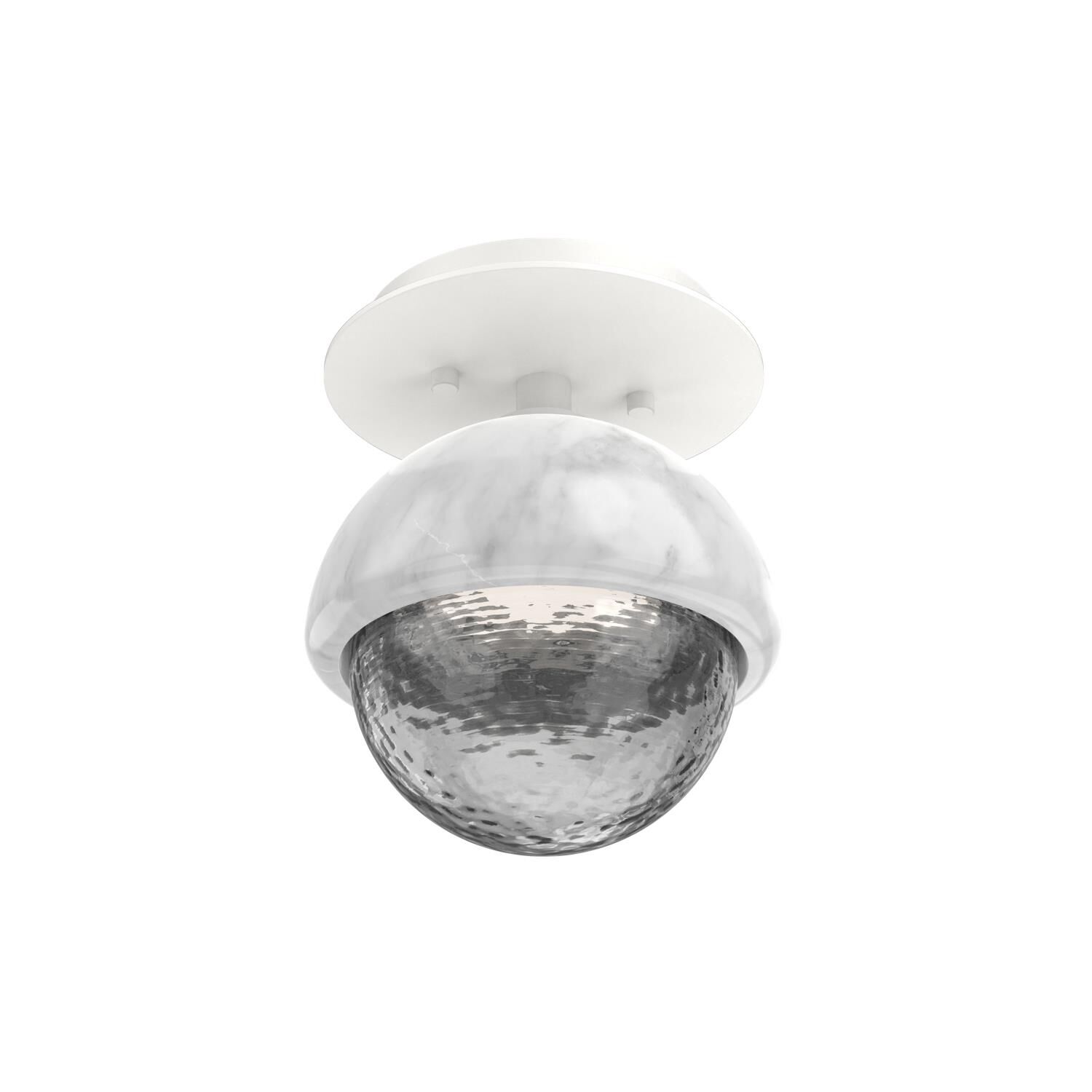 Levi Wilson Cabochon 6 Inch Flush Mount by Hammerton Studio