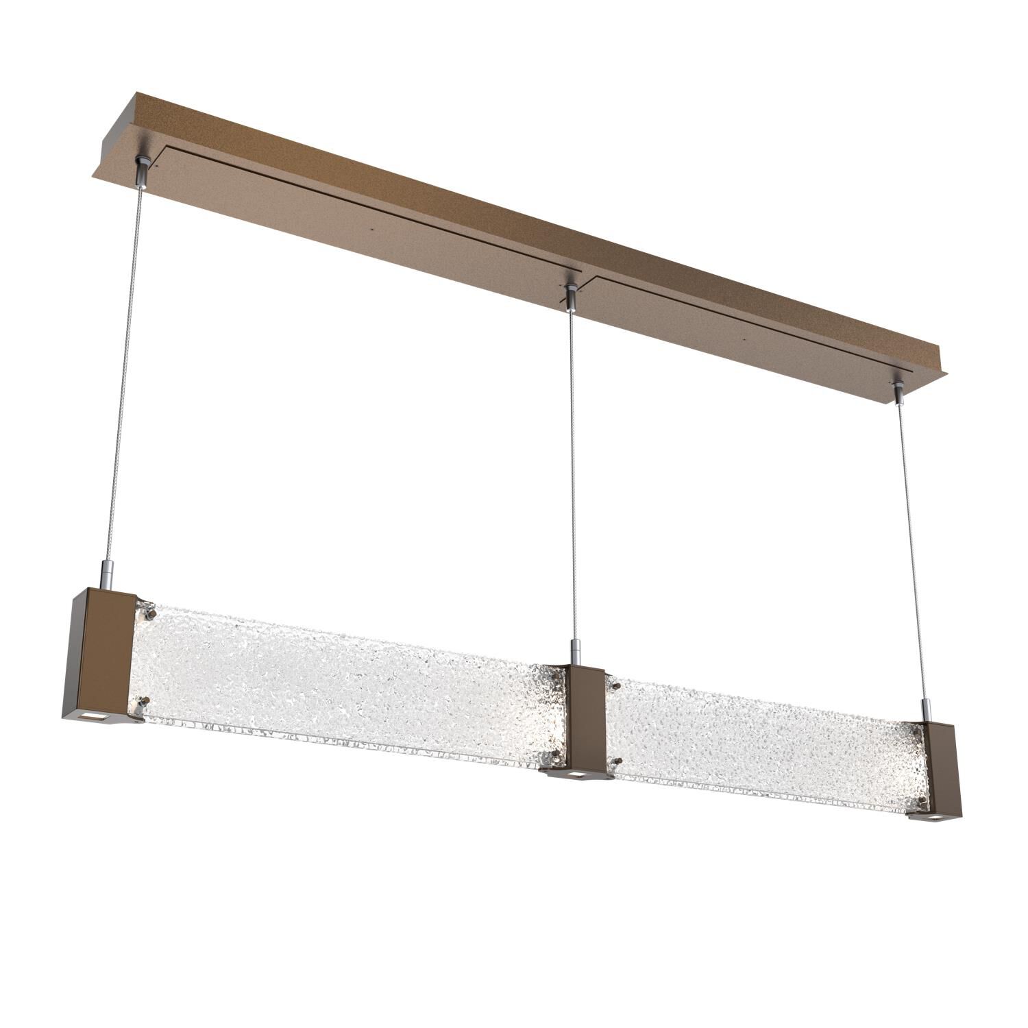 Parallel 48 Inch 7 Light LED Linear Suspension Light by Hammerton Studio