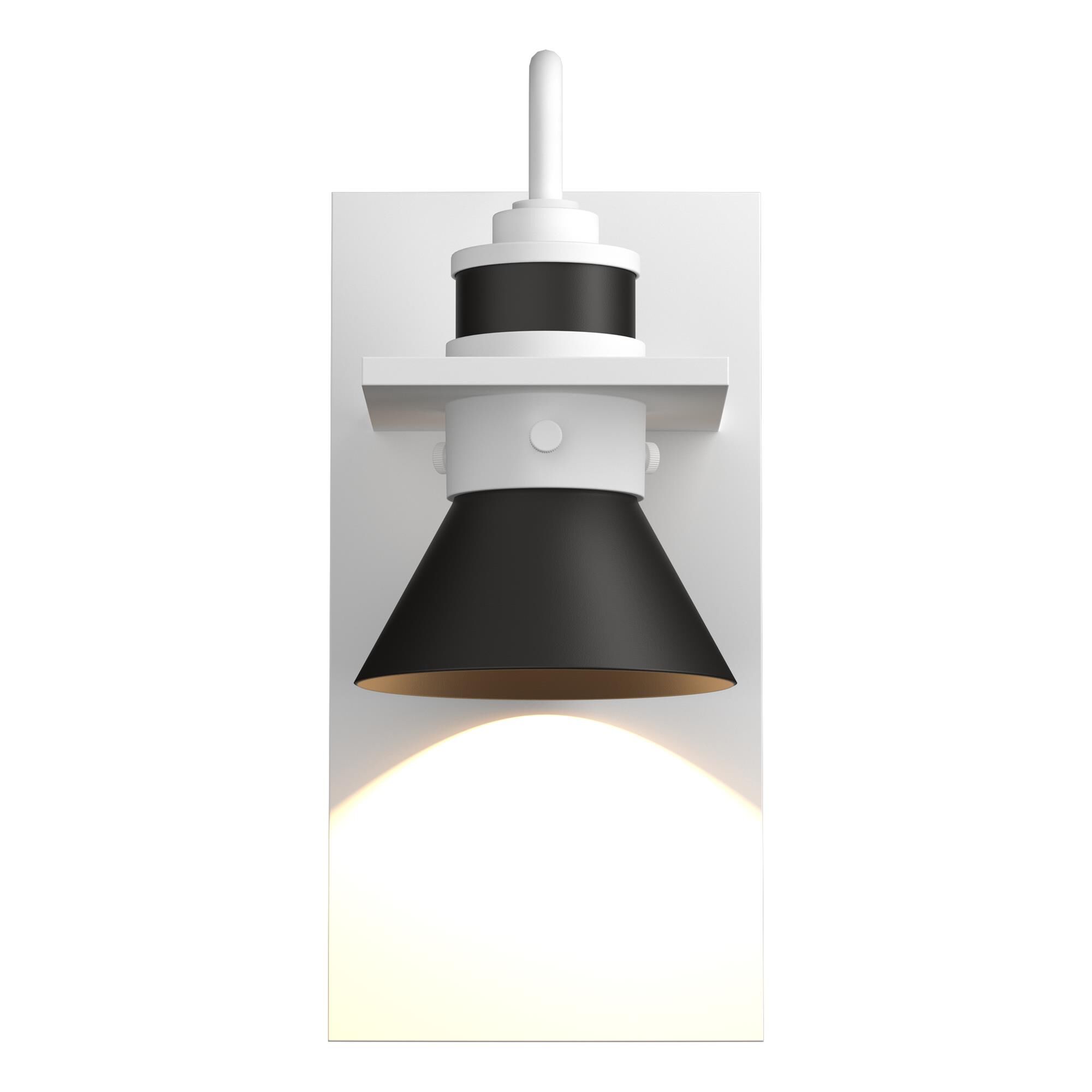 Shown in Coastal White finish and Oil Rubbed Bronze Metal shade