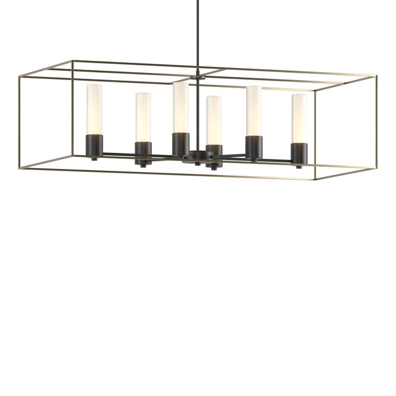 Portico Medium Linear Chandelier by Hubbardton Forge