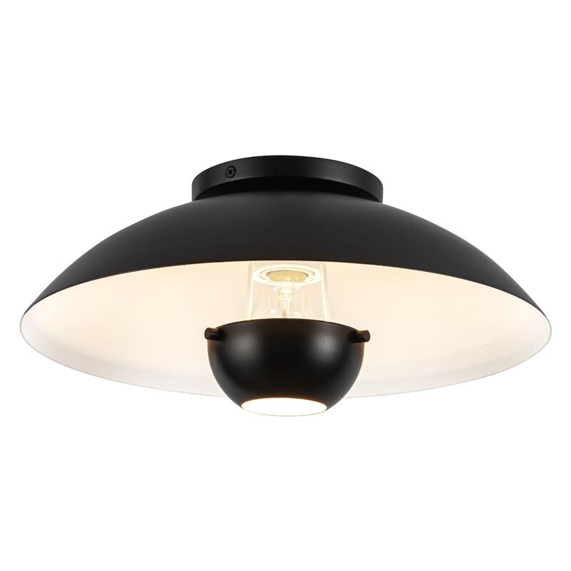 Ryan Pauly Umbra 14 Inch Semi Flush Mount by Kuzco Lighting