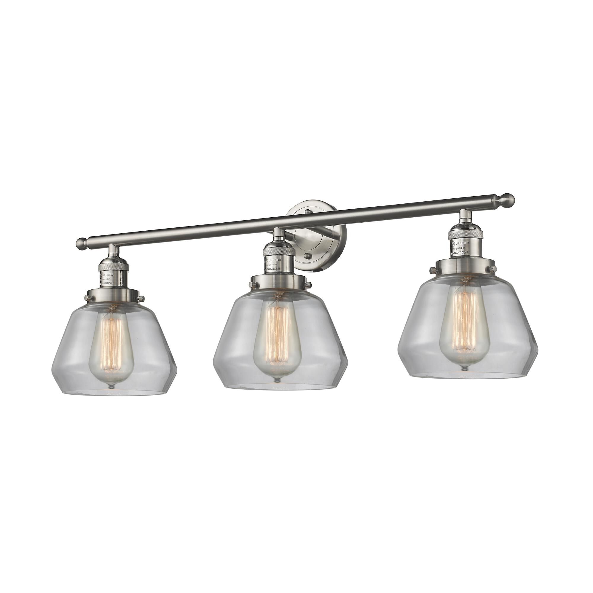 Bruno Marashlian Fulton 30 Inch 3 Light Bath Vanity Light by Innovations Lighting