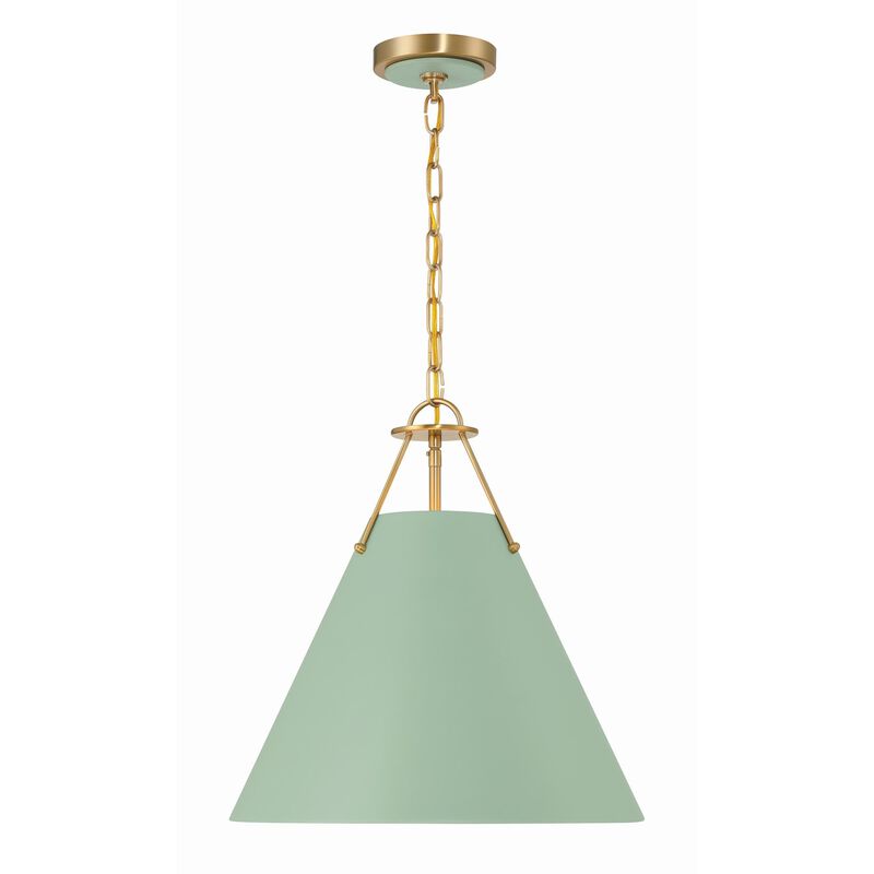 Xavier Small Pendant Light by Crystorama