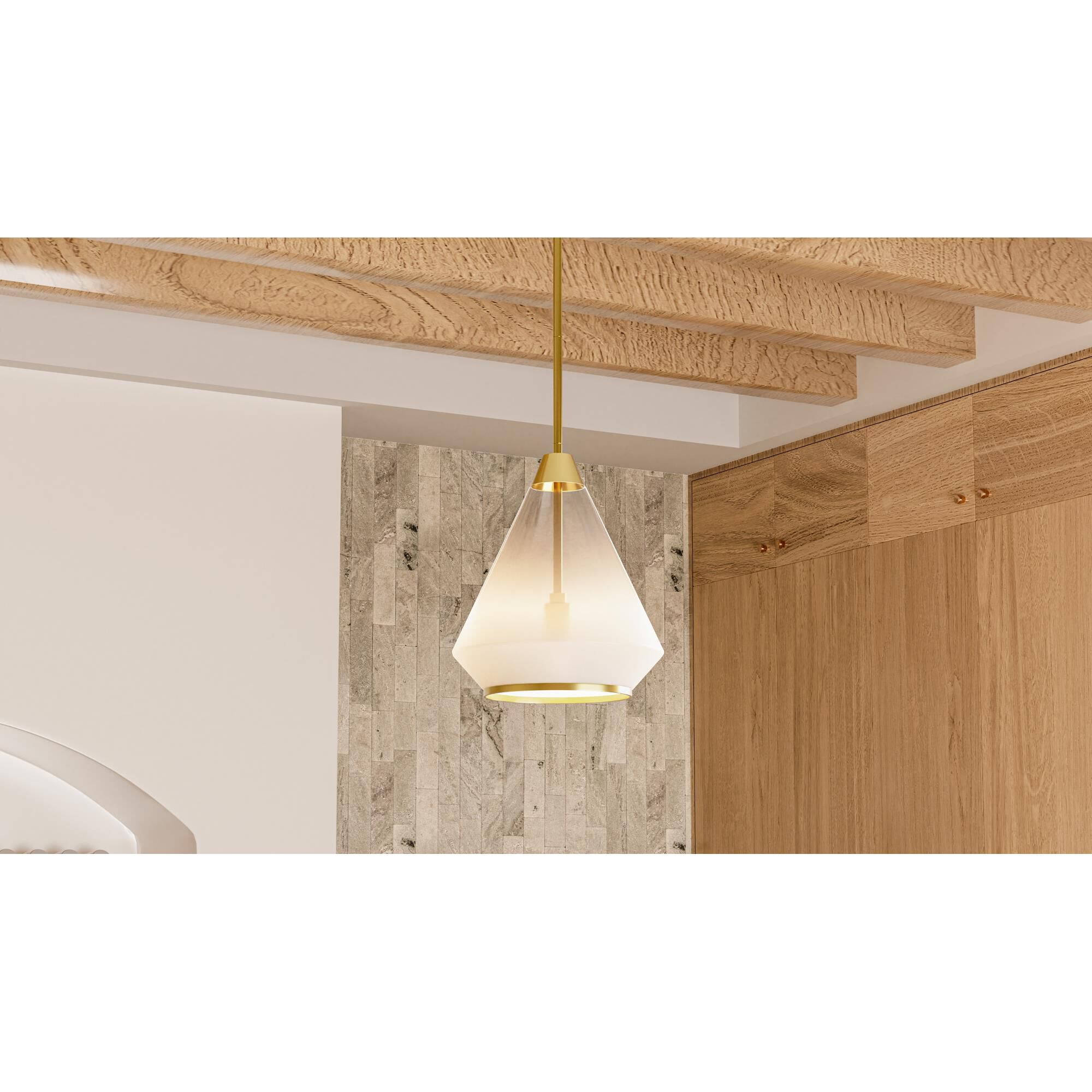 Haze 11 Inch Mini Pendant by Quoizel
