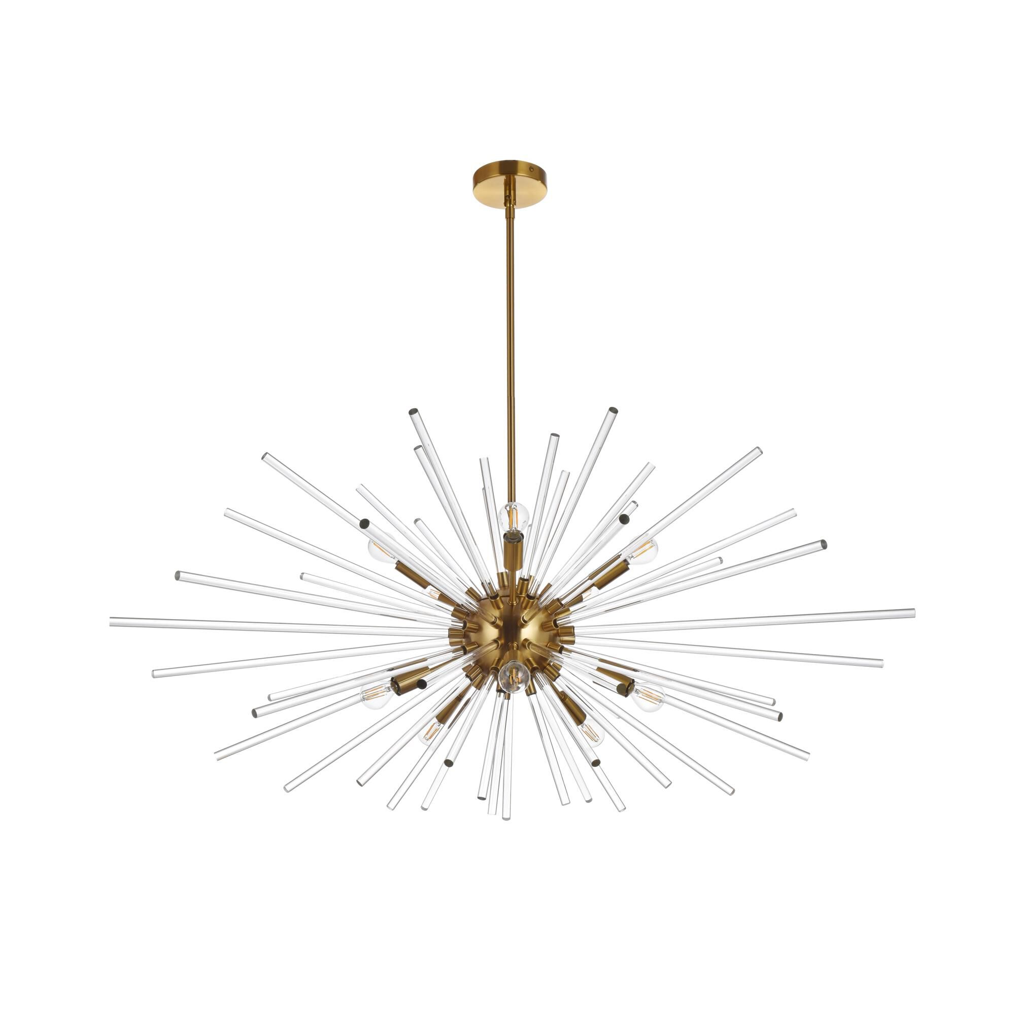 Sienna 46 Inch 10 Light Chandelier by Elegant Lighting