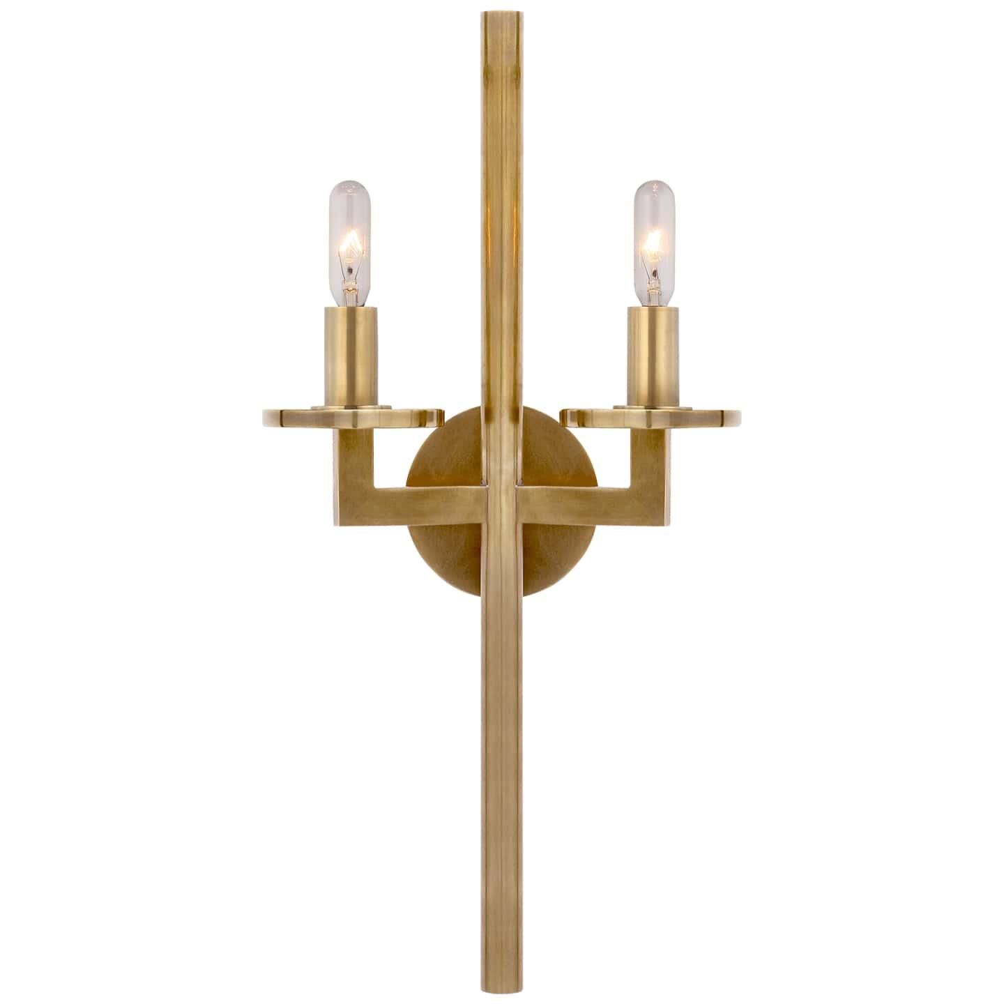 Shown in Antique-Burnished Brass finish