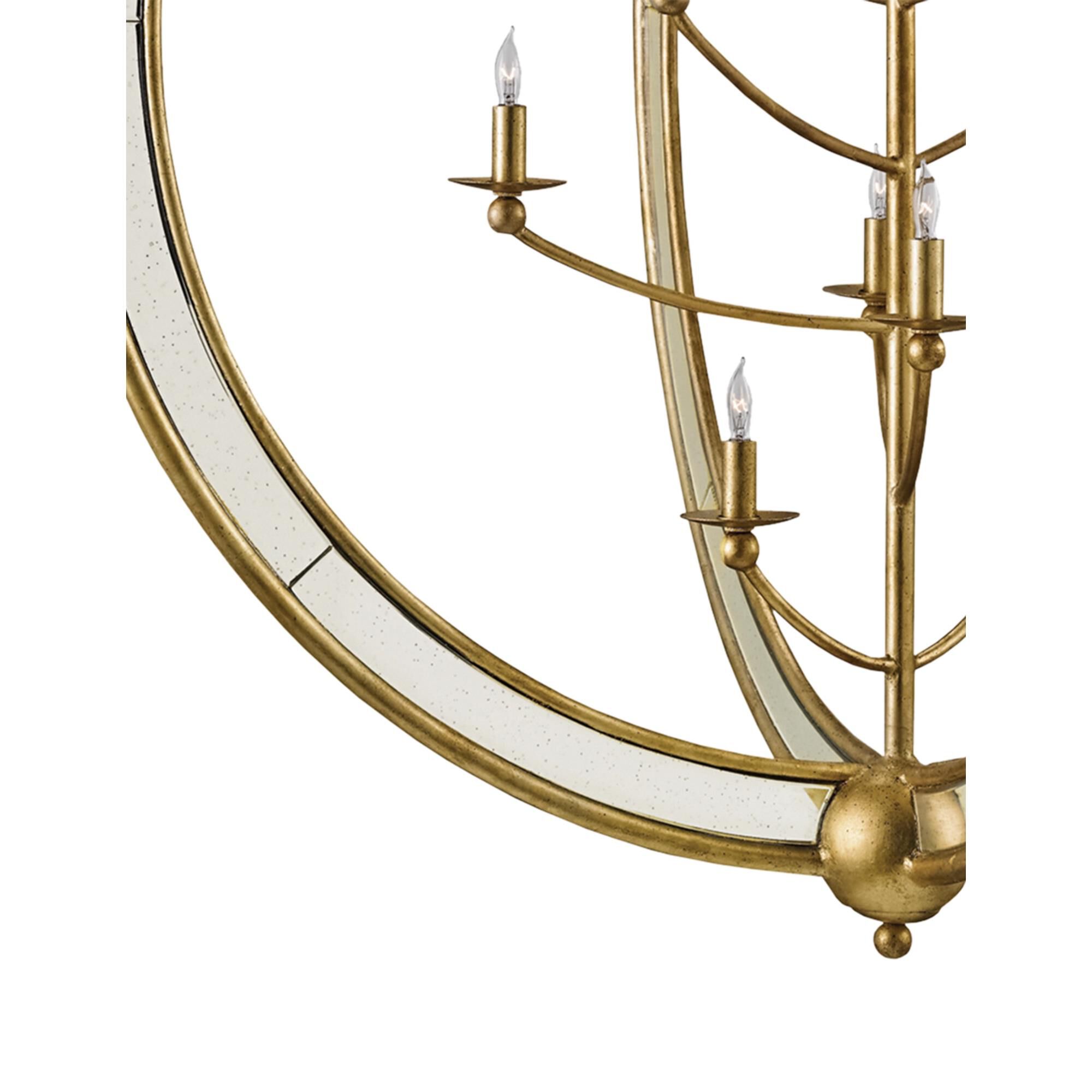Aphrodite 43 Inch 14 Light Chandelier by Currey and Company