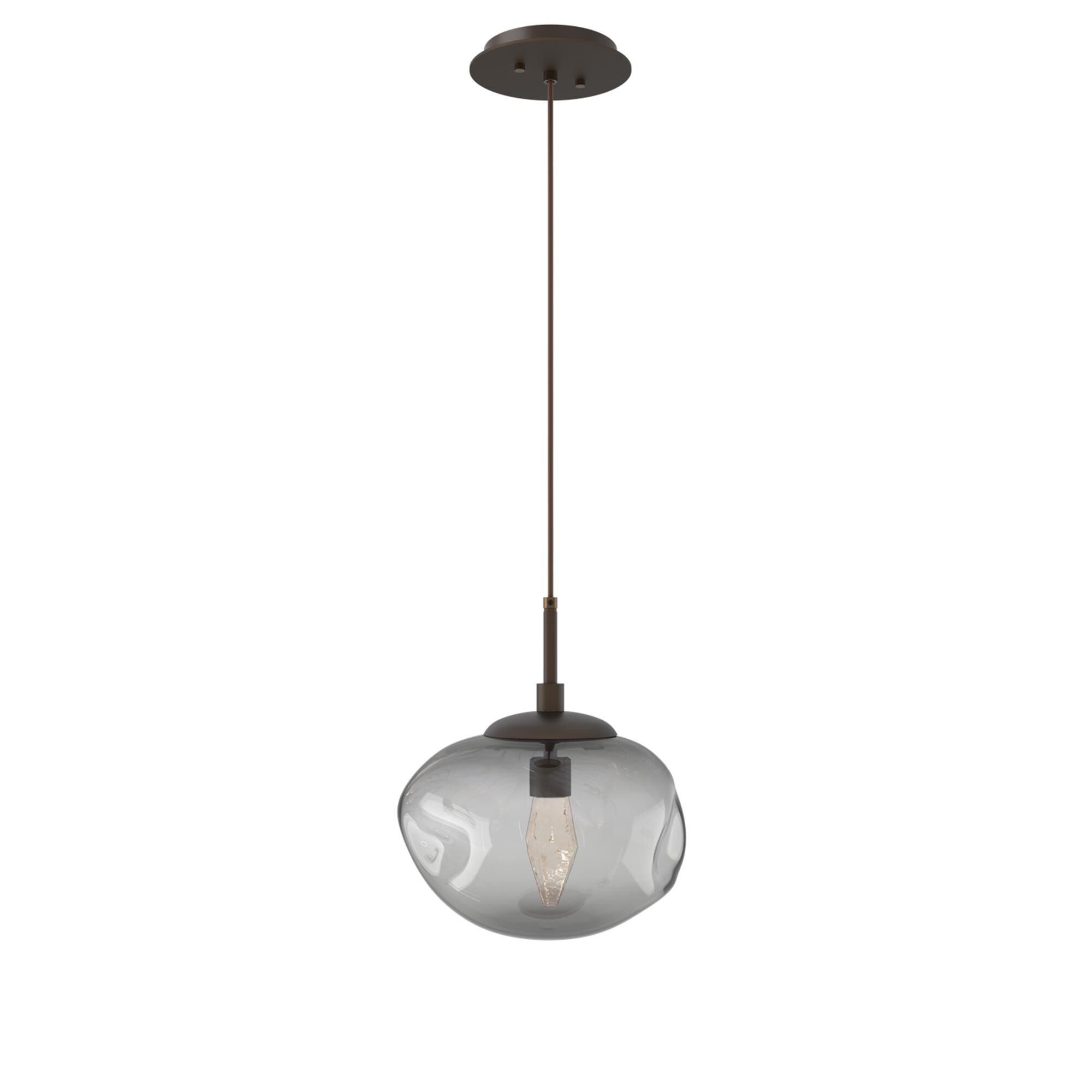 Shown in Flat Bronze finish and Geo Inner Smoke Outer glass