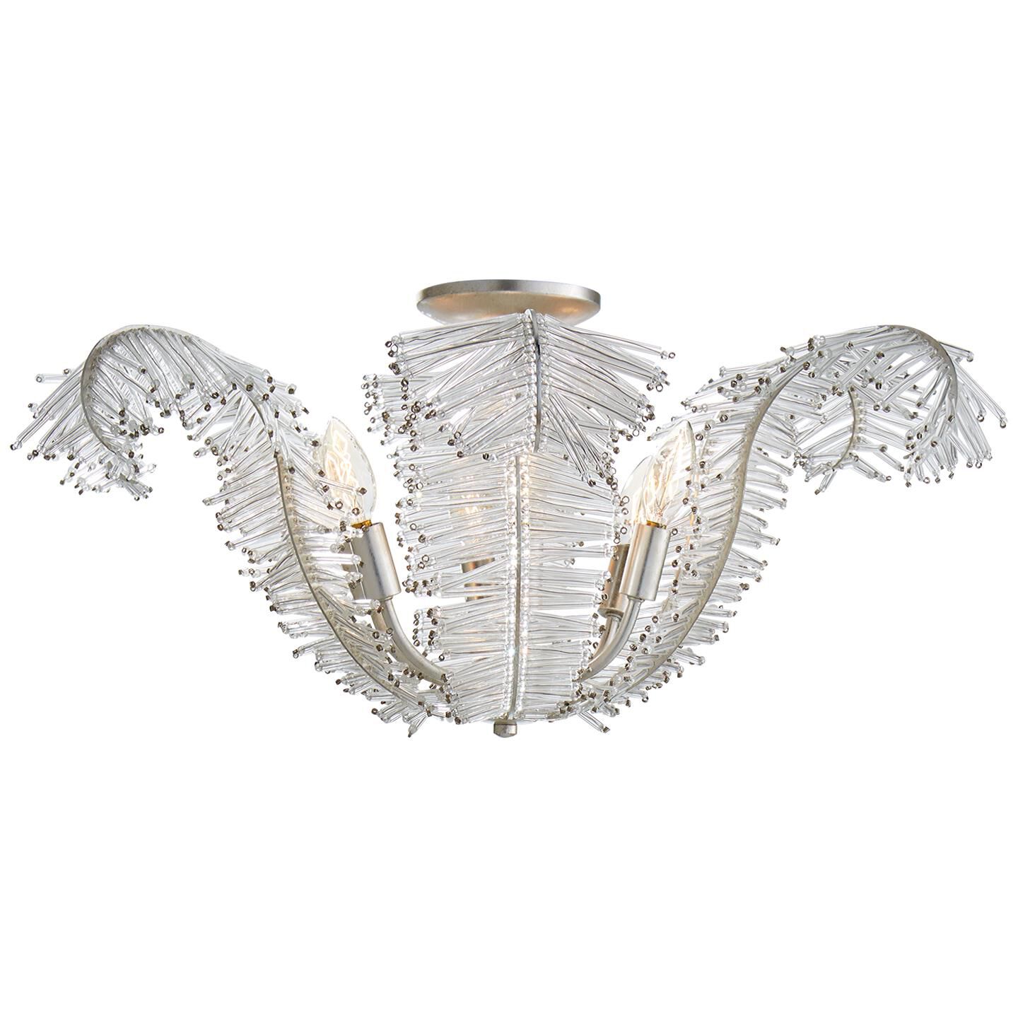 Niermann Weeks Calais 26 Inch 6 Light Semi Flush Mount by Visual Comfort Signature Collection