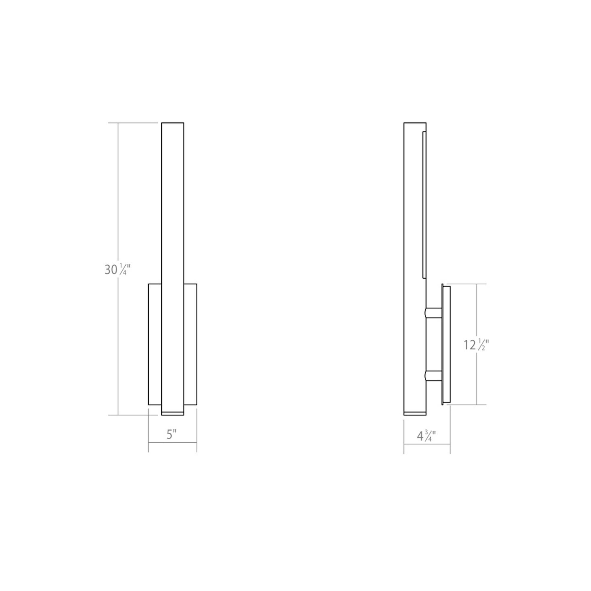 Flue Wall Sconce by SONNEMAN