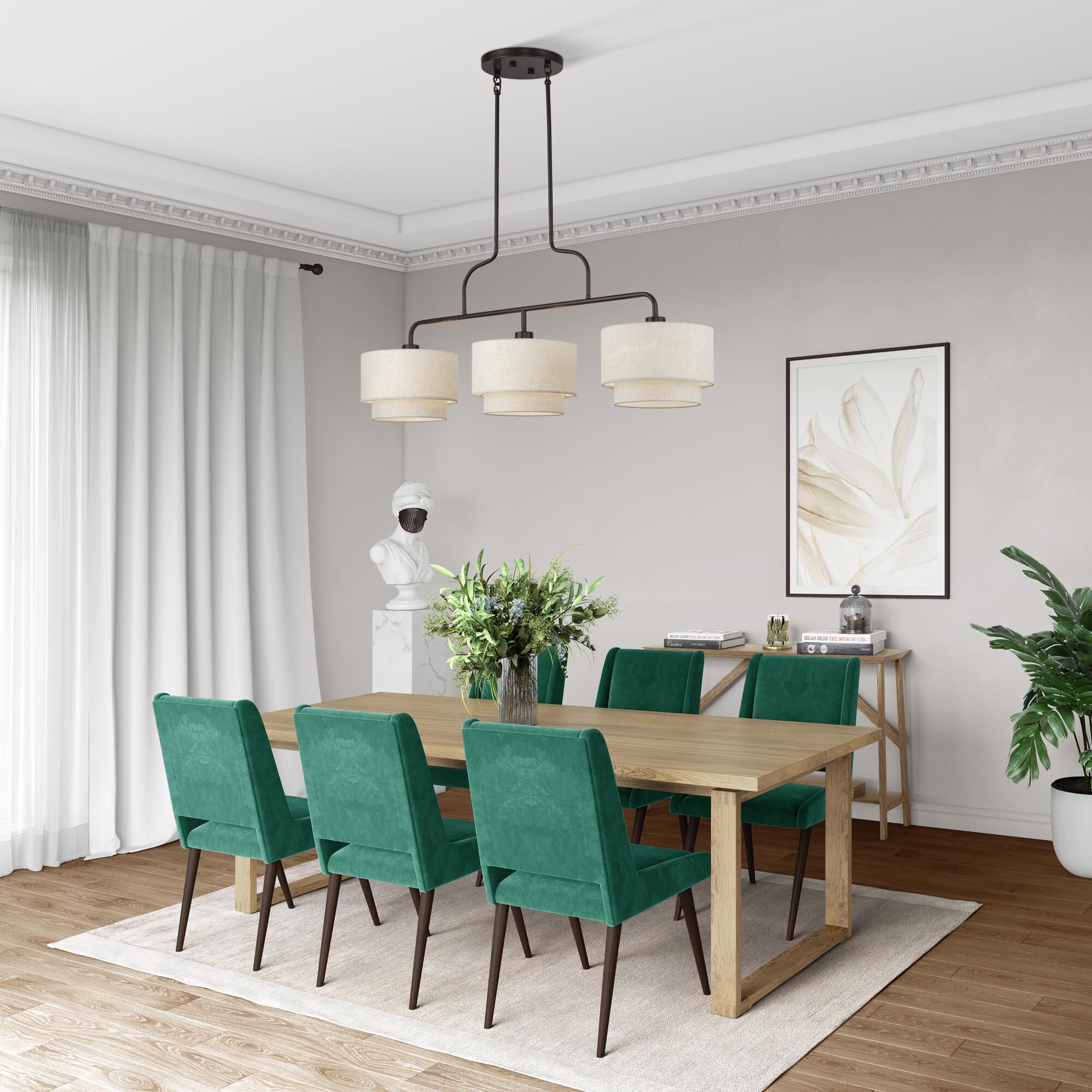 Manorwood 48 Inch Linear Suspension Light by Livex Lighting