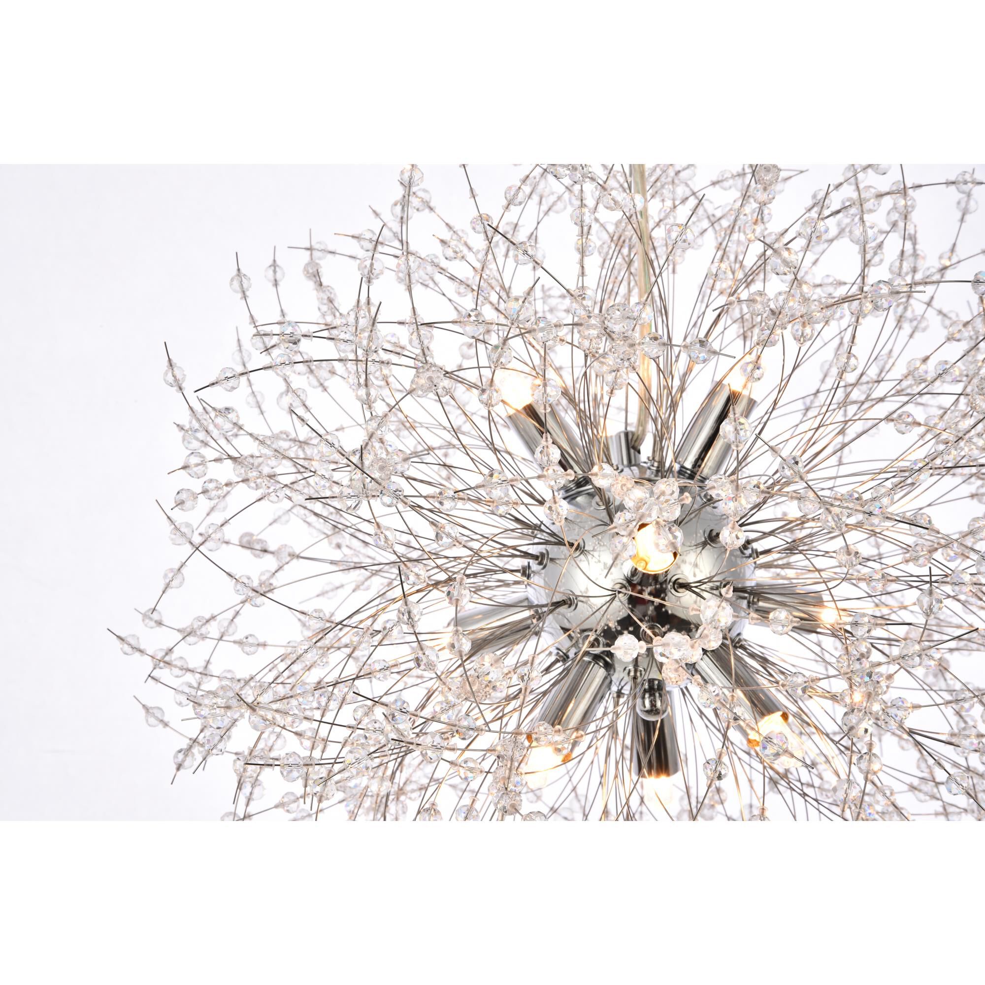 Solace 17 Inch LED Large Pendant by Elegant Lighting