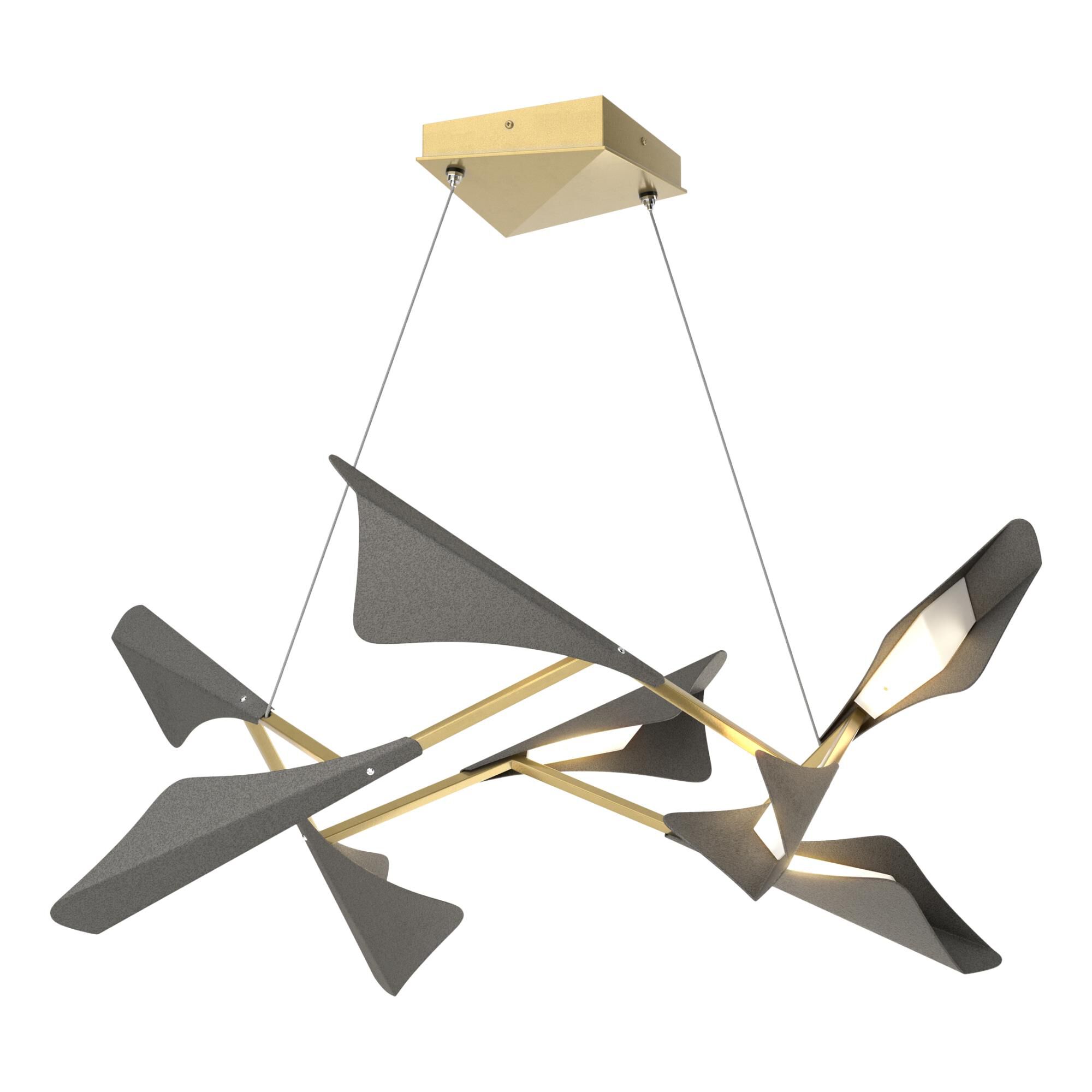 Plume Multi Light Pendant by Hubbardton Forge
