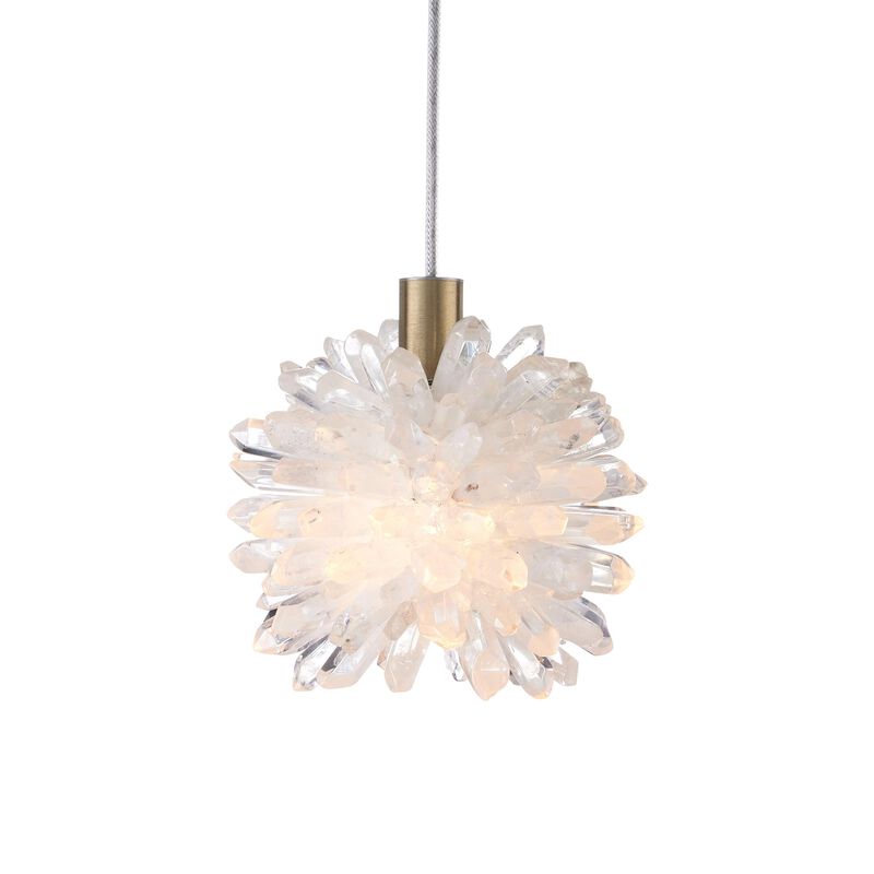 Purity 6 Inch Mini Pendant by Currey and Company