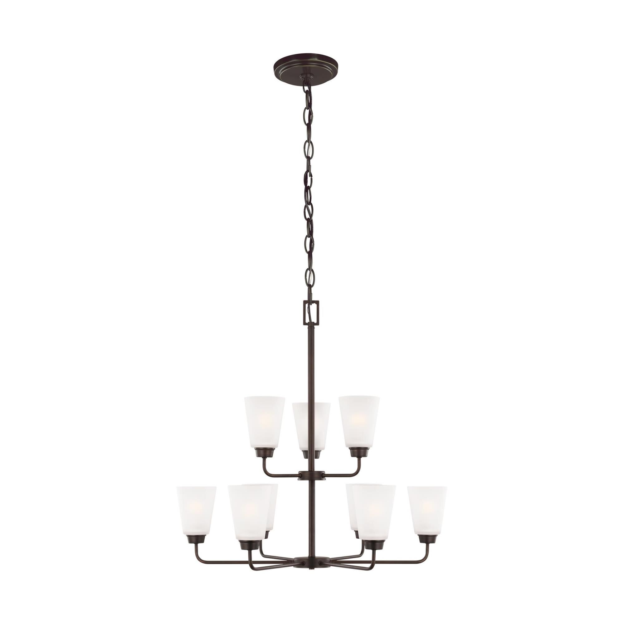 Kerrville 29 Inch 9 Light Chandelier by Generation Lighting
