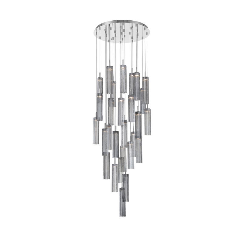 Addis 26 Inch Multi Light Pendant by Crystorama