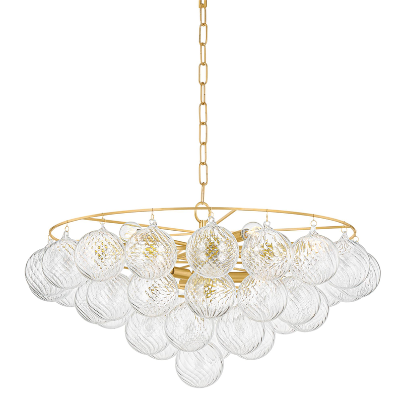 Megan Molten Mimi 32 Inch Chandelier by Mitzi